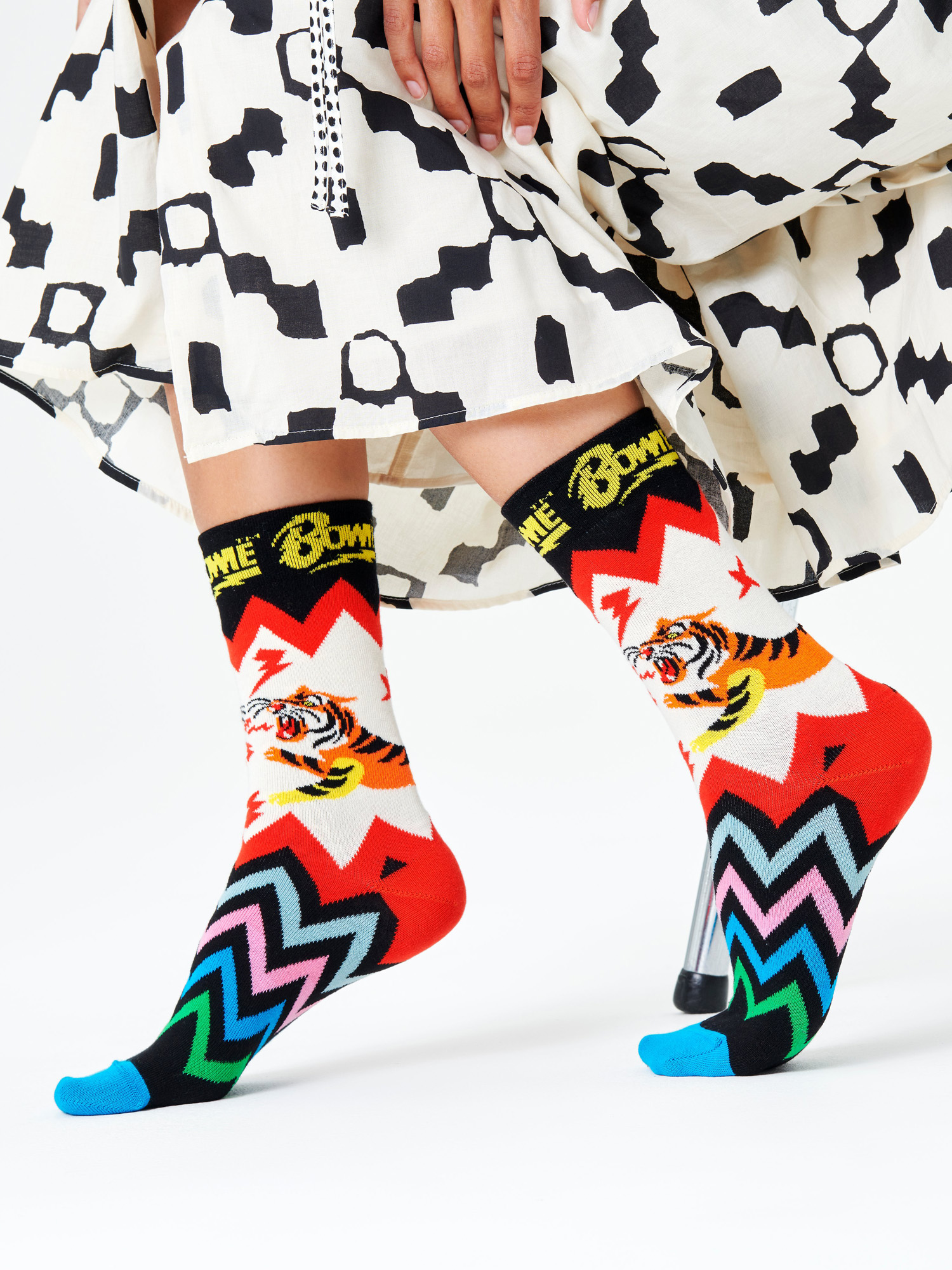 Skarpetki Happy Socks X Dawid Bowie Electric Tiger (multi)
