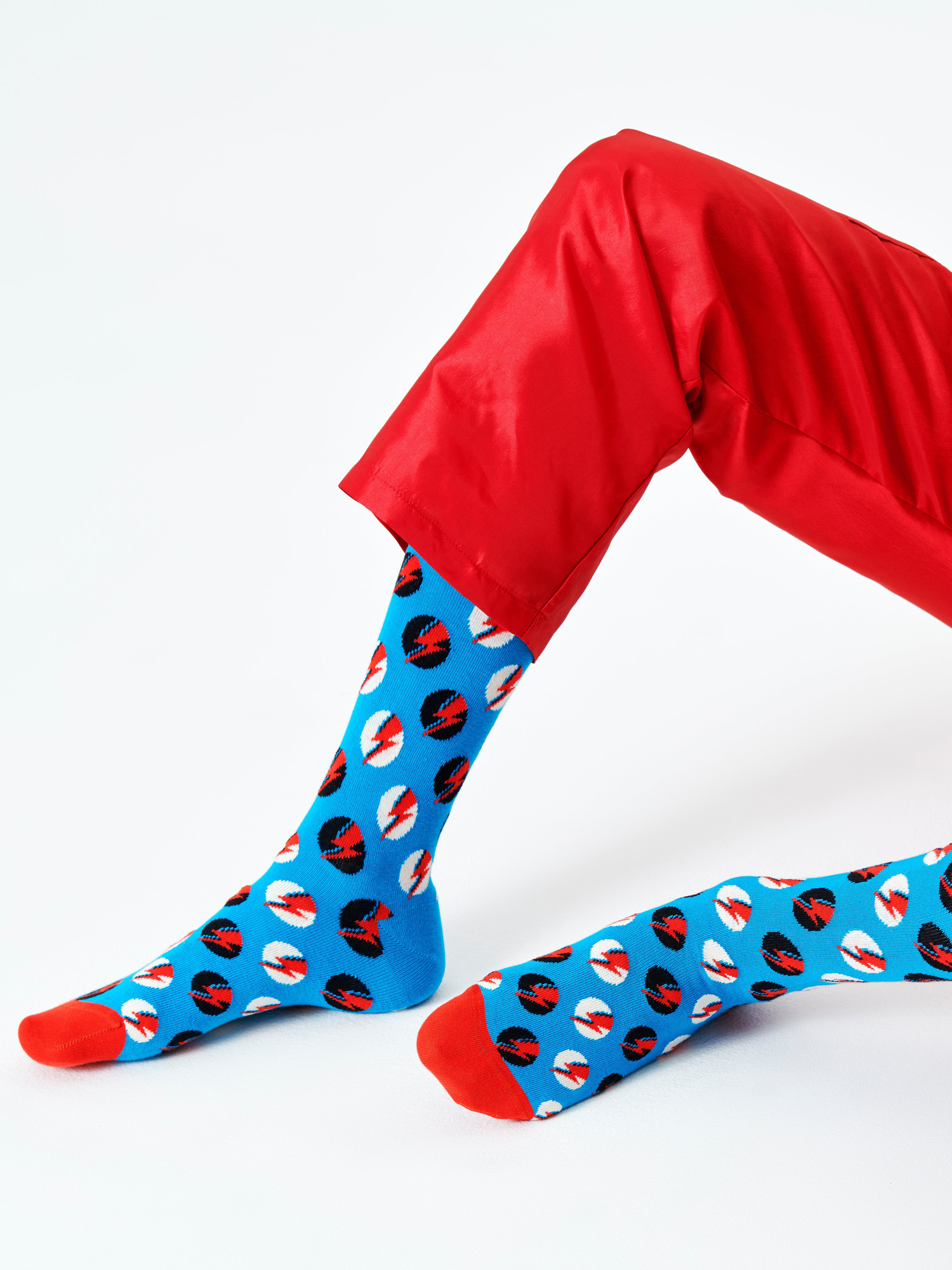 Skarpetki Happy Socks X Dawid Bowie Big Bowie Dot (blue)
