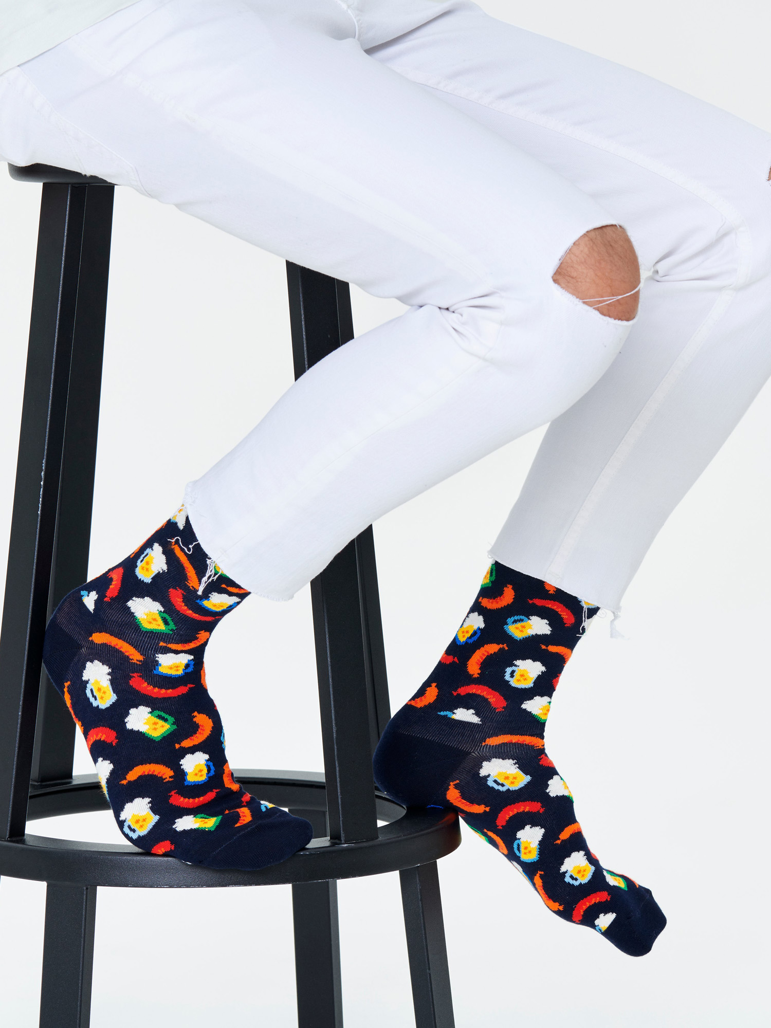 Skarpetki Happy Socks Beer And Sausage (black)