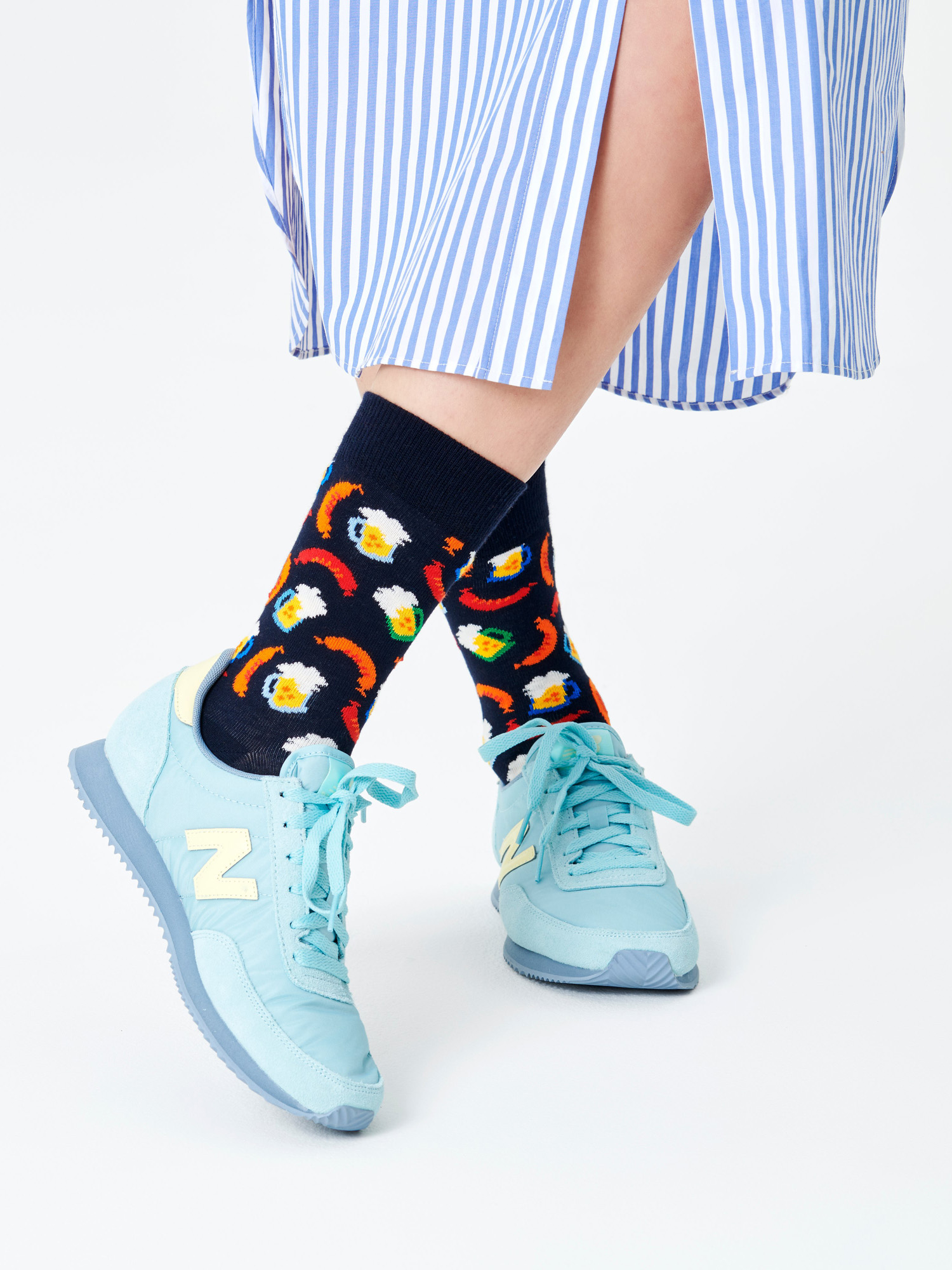 Skarpetki Happy Socks Beer And Sausage (black)