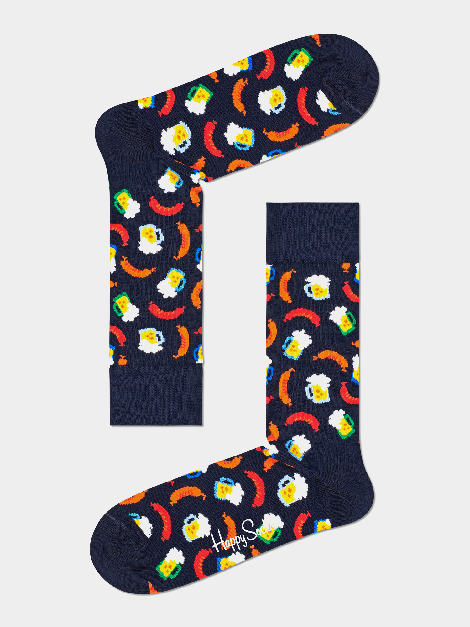 Skarpetki Happy Socks Beer And Sausage (black)