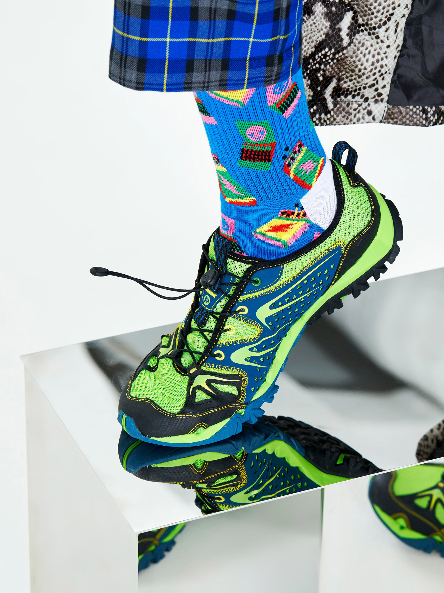 Skarpetki Happy Socks Matches 3/4 (blue)
