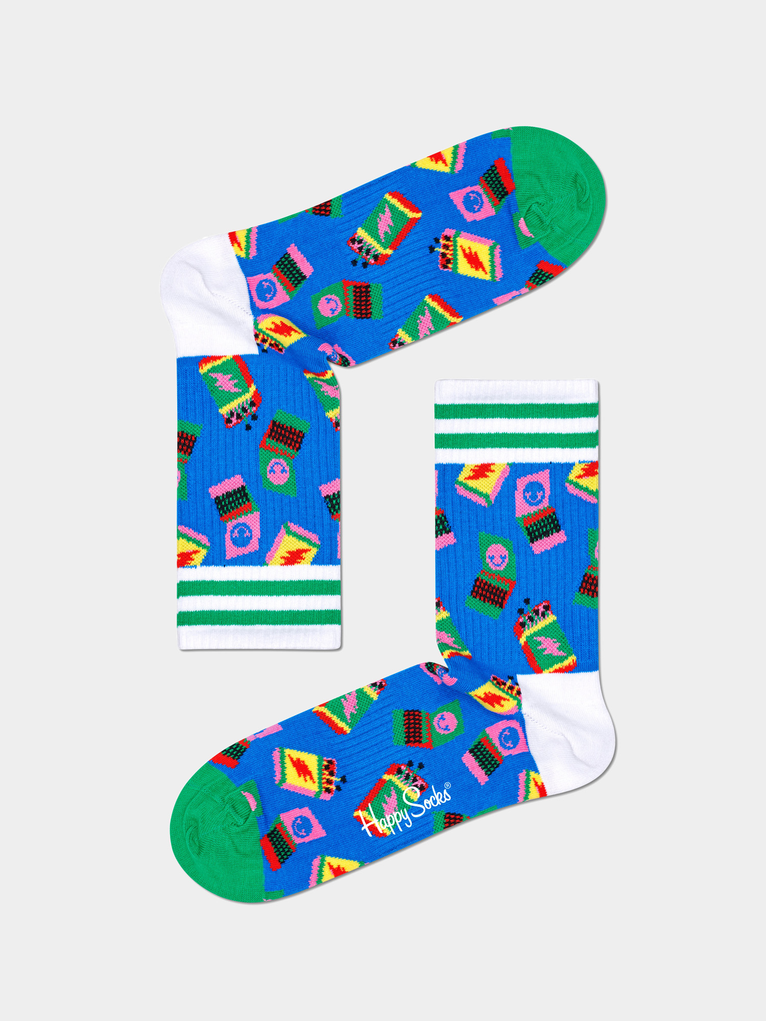 Skarpetki Happy Socks Matches 3/4 (blue)