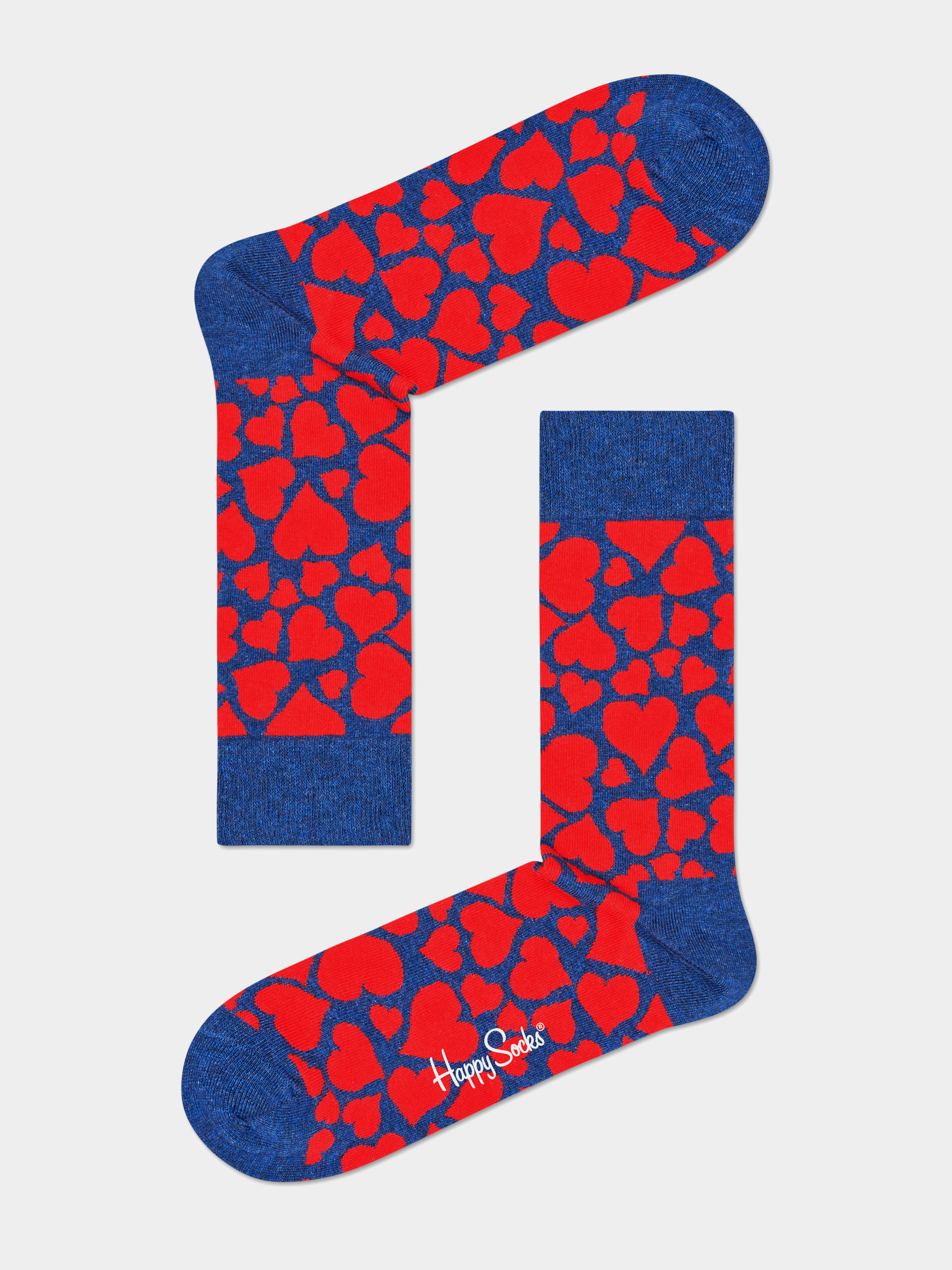 Skarpetki Happy Socks Heart (navy/red)