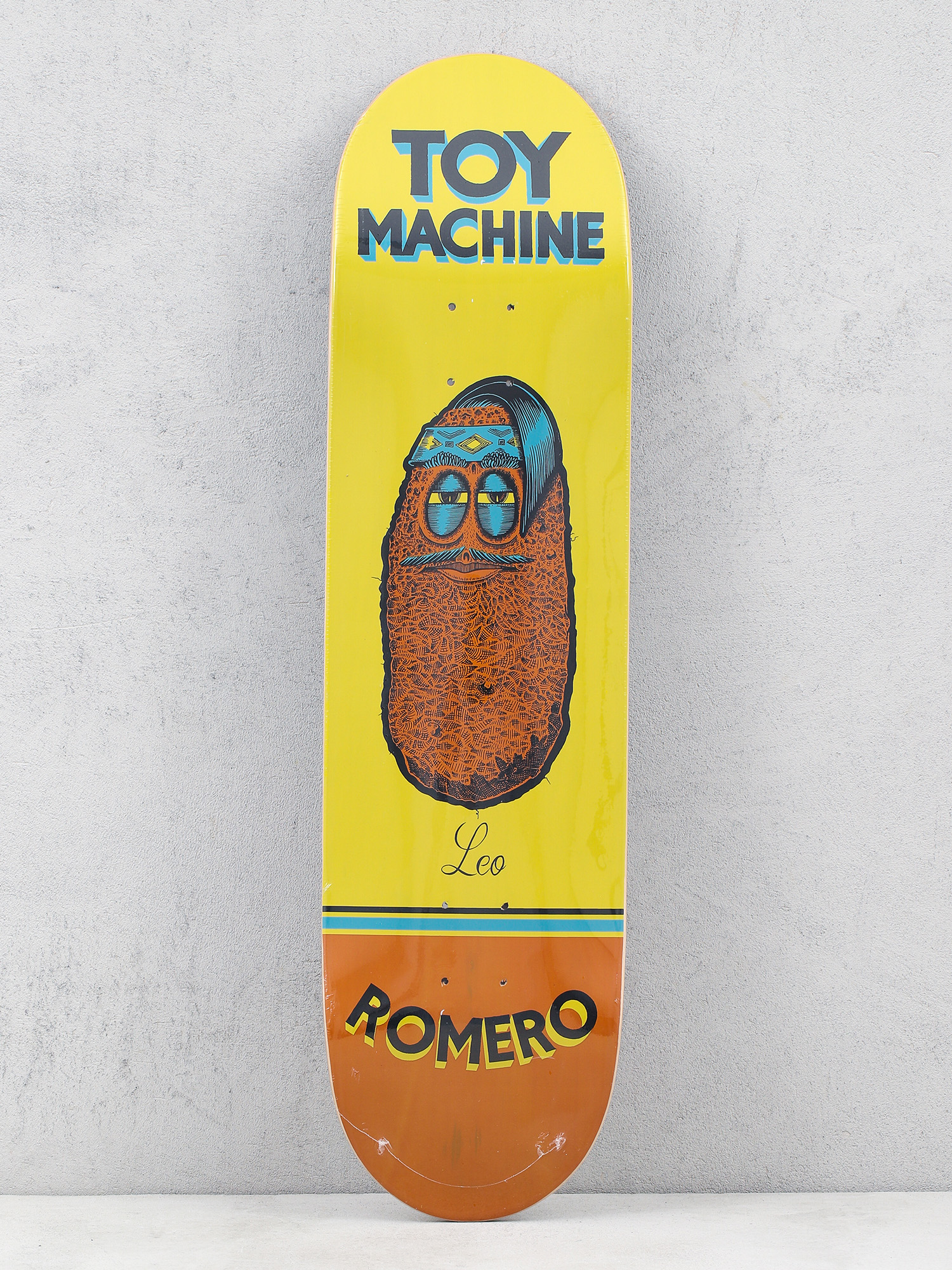 Deck Toy Machine Romero Pen N Ink (yellow/brown)