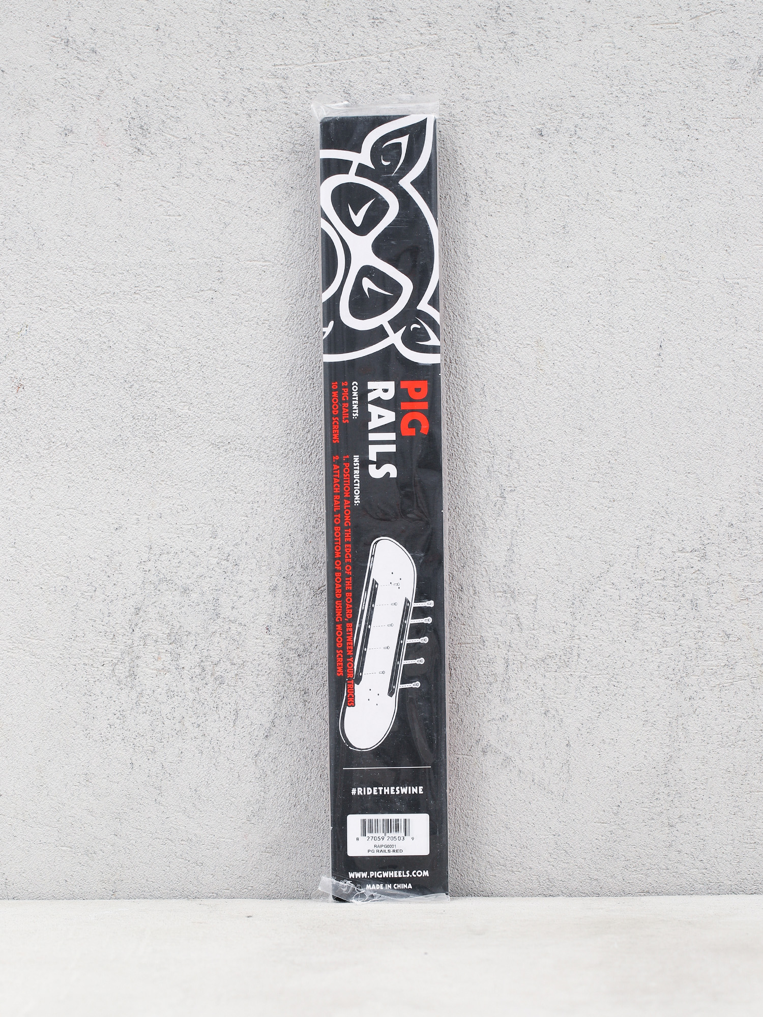 Railsy Pig Pig Rails (red)