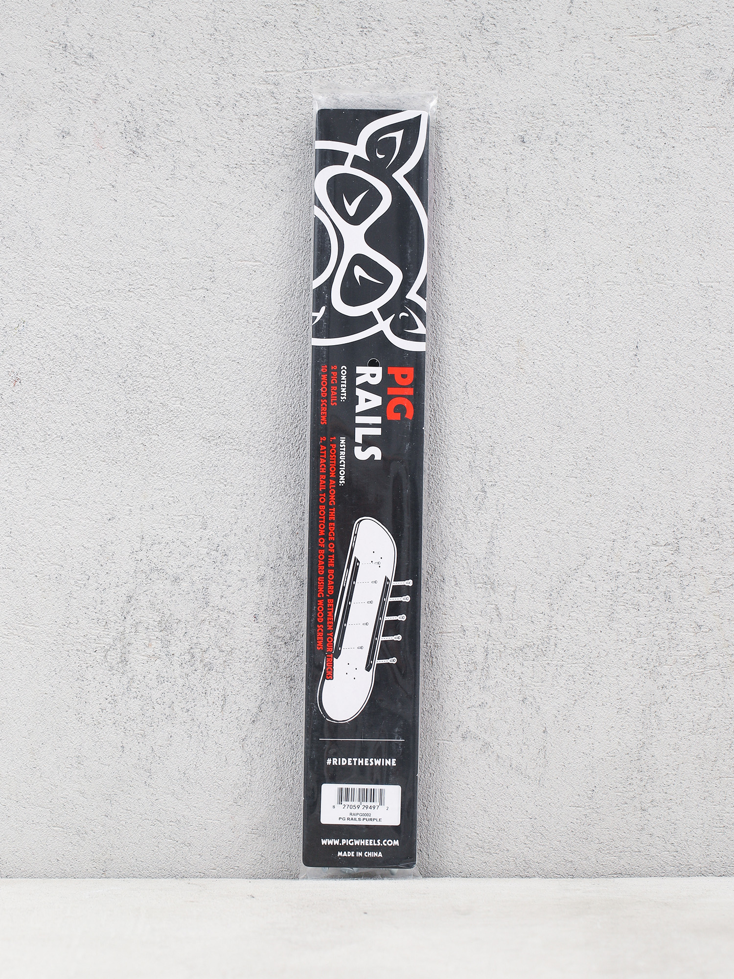 Railsy Pig Pig Rails (purple)