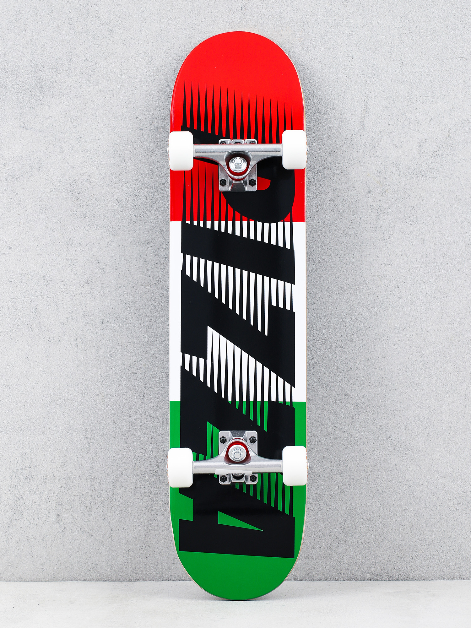Deskorolka Pizza Skateboards Speedy (red/white/green)