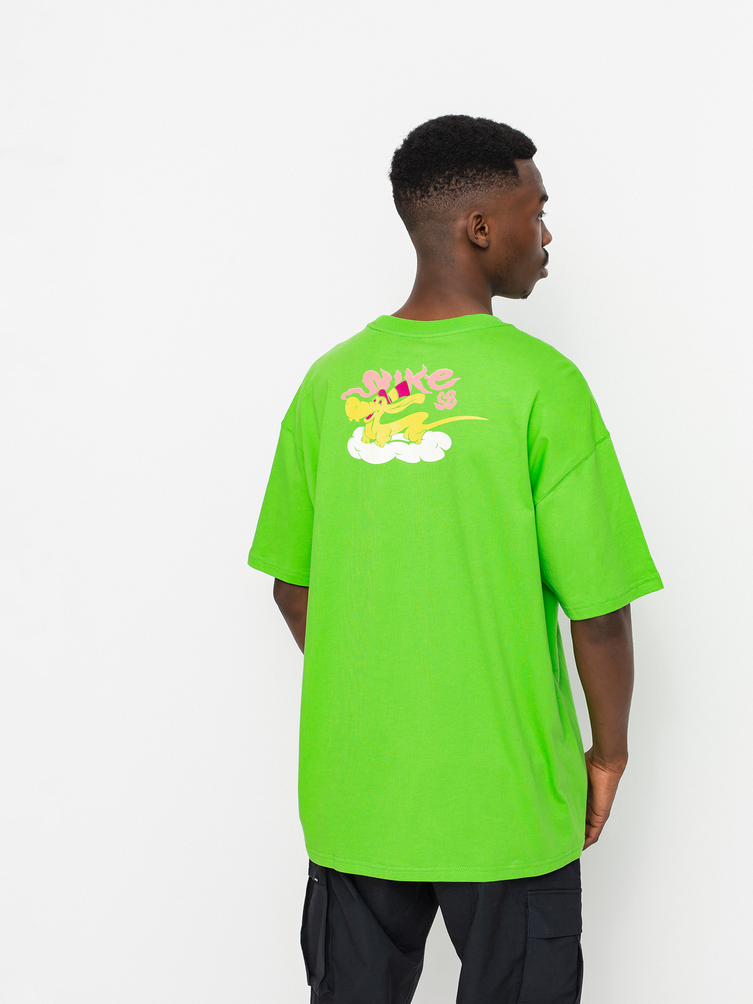 T-shirt Nike SB Micro Logo (mean green)