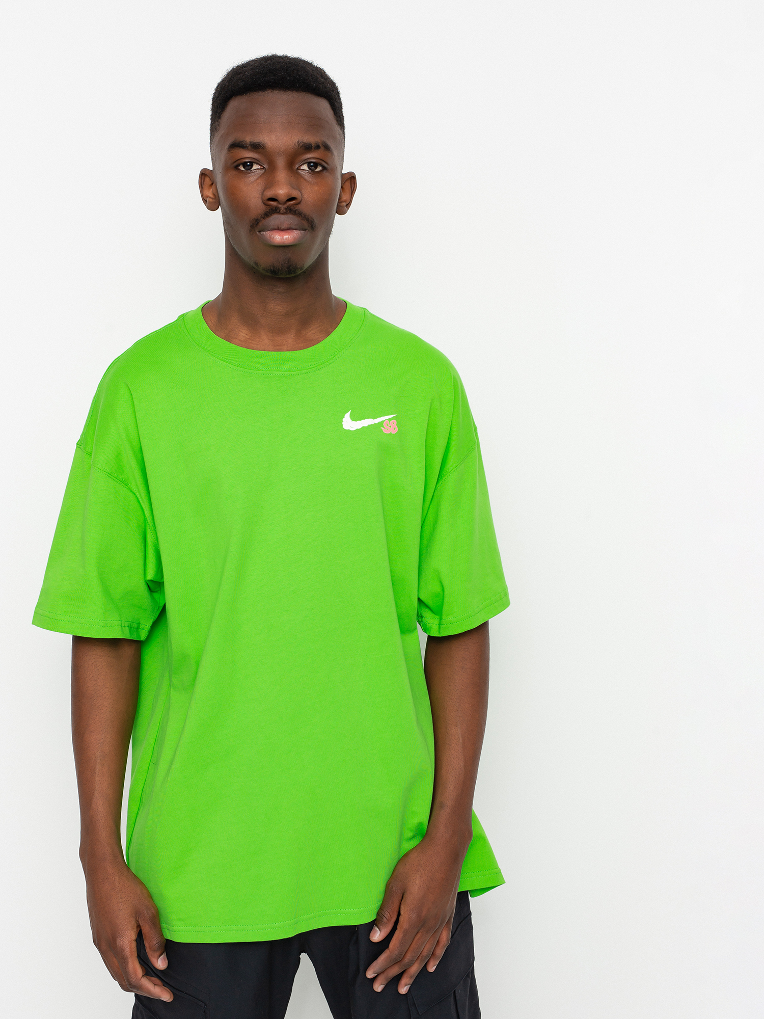 T-shirt Nike SB Micro Logo (mean green)