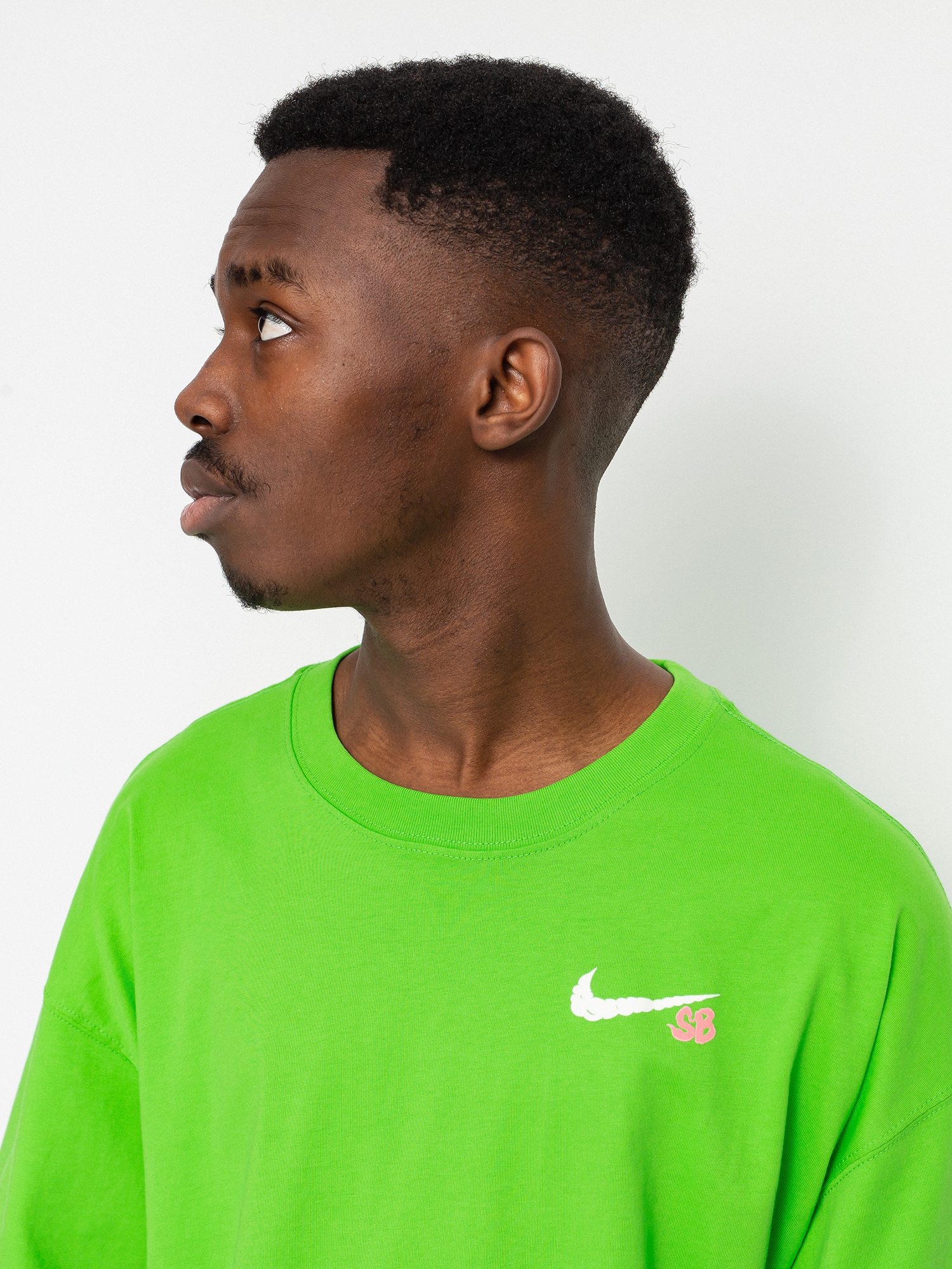 T-shirt Nike SB Micro Logo (mean green)