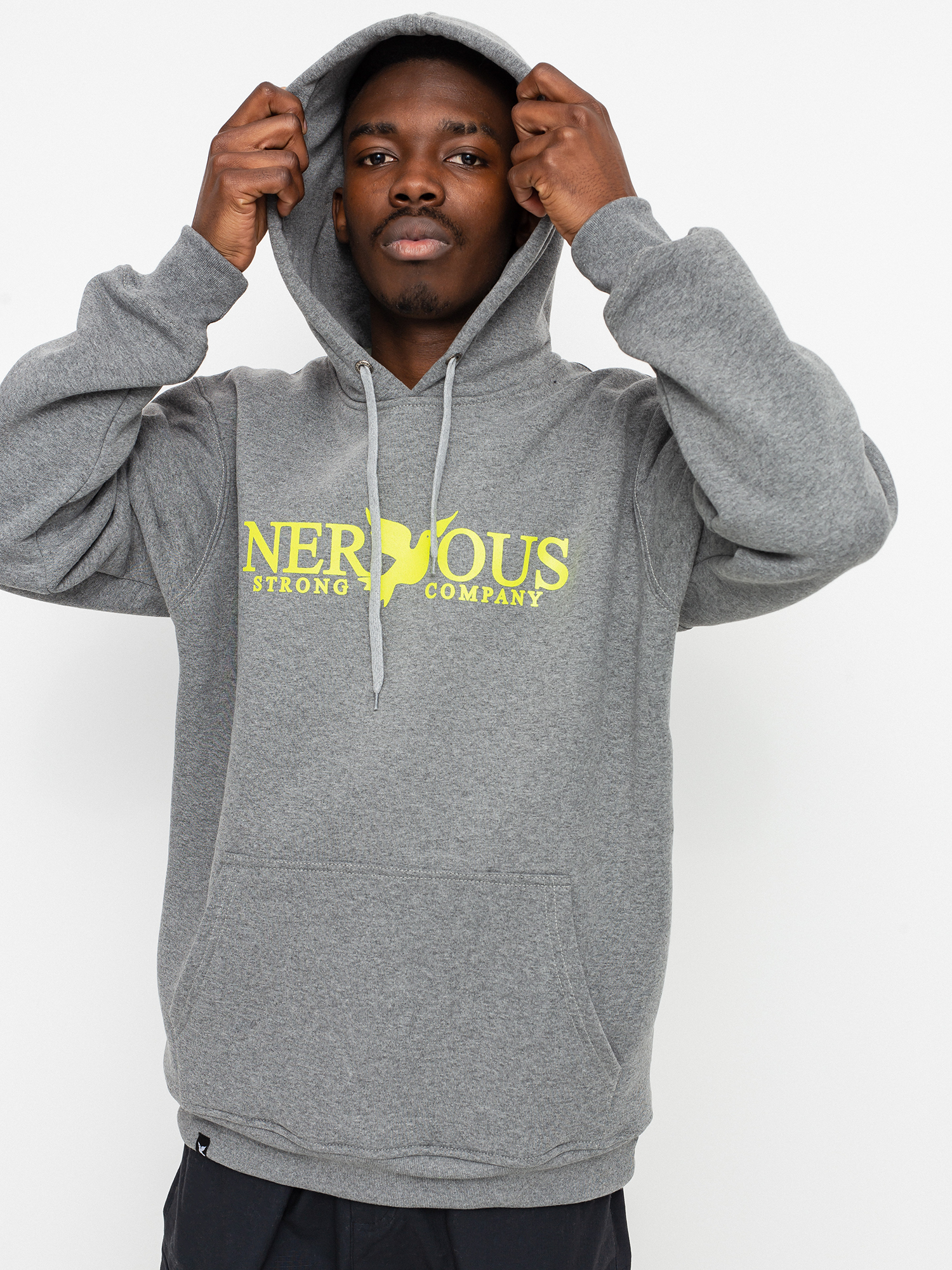 Bluza z kapturem Nervous Classic HD (grey)