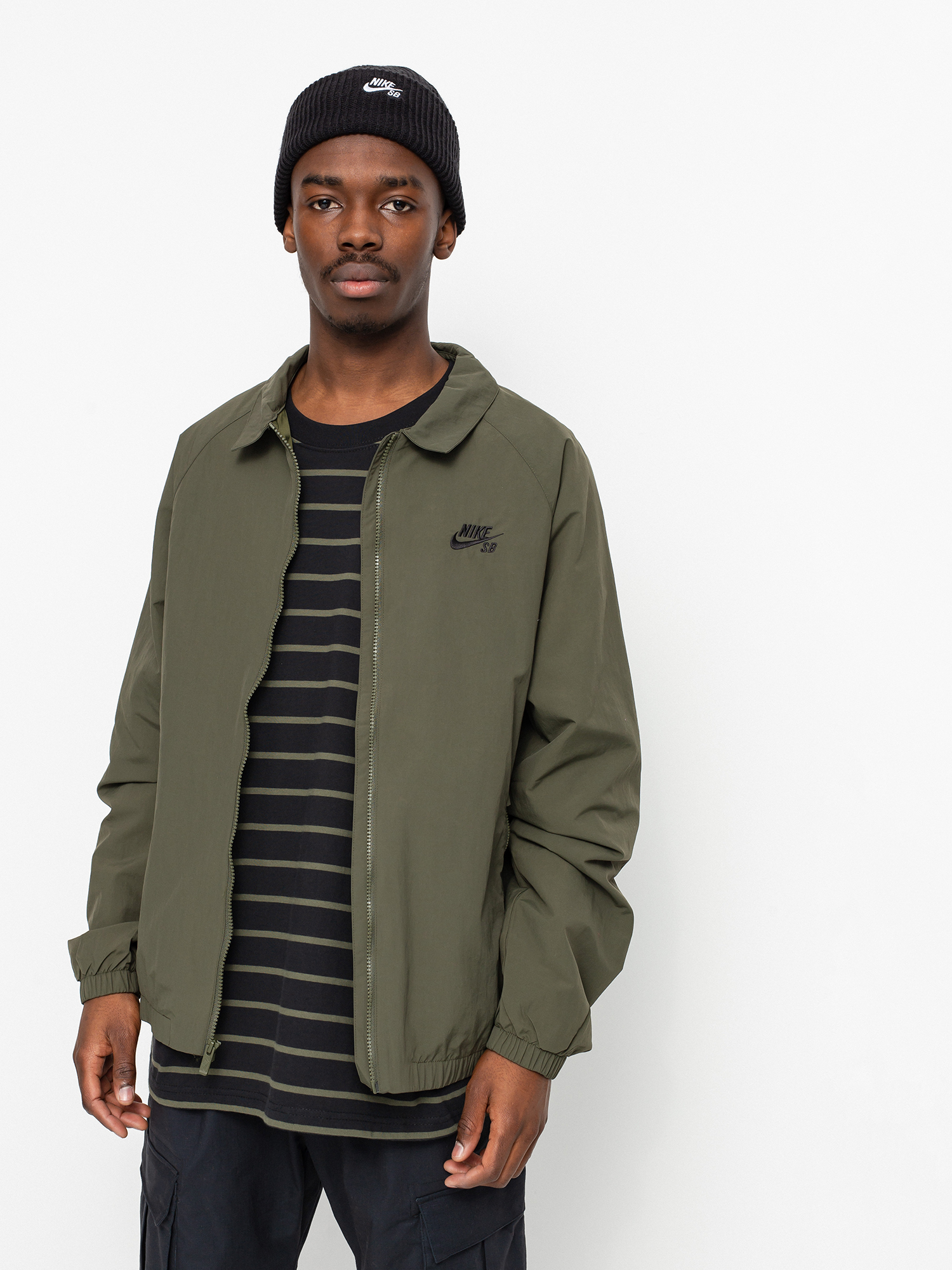 Kurtka Nike SB Coach (cargo khaki/black)