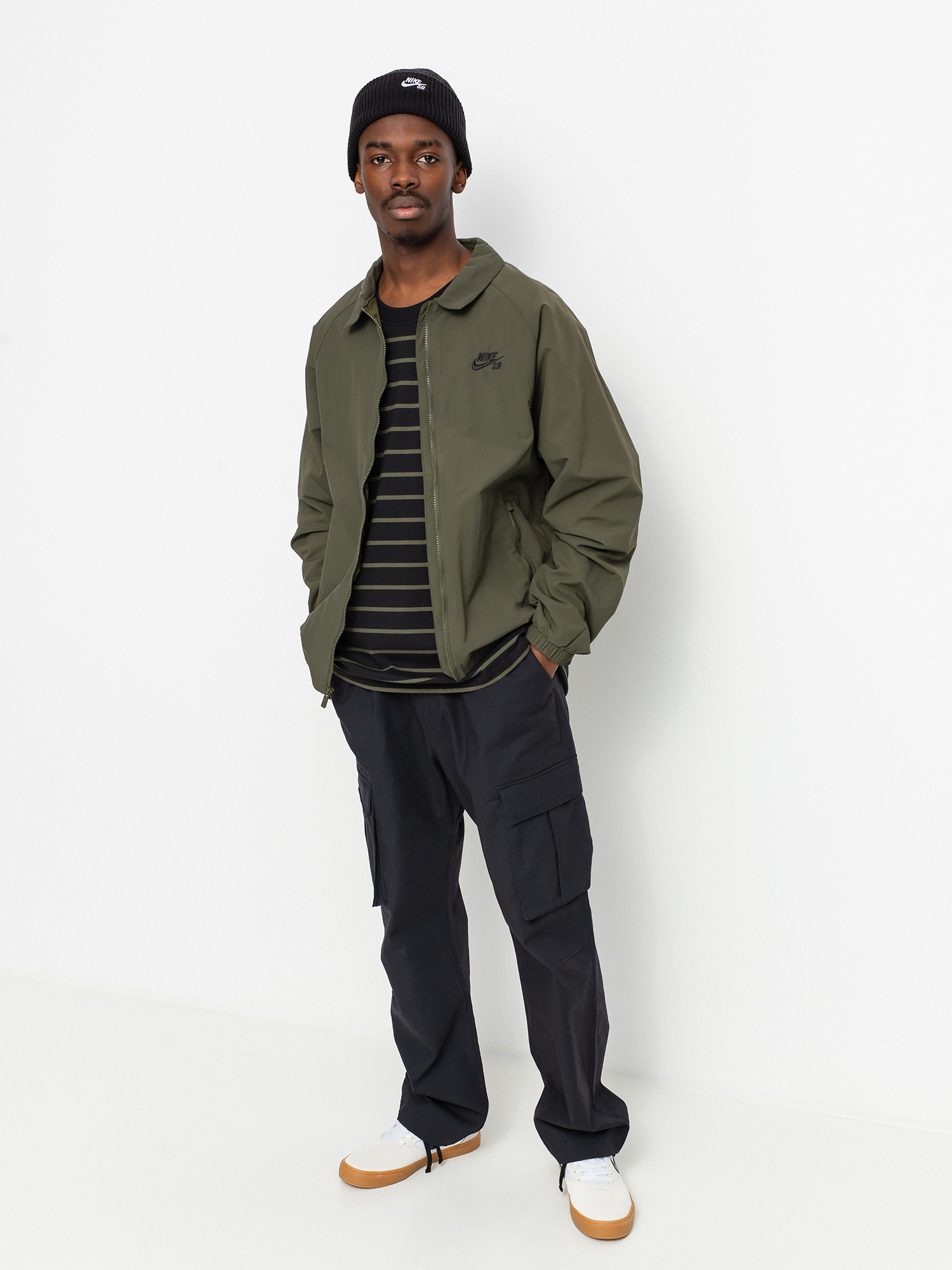 Kurtka Nike SB Coach (cargo khaki/black)
