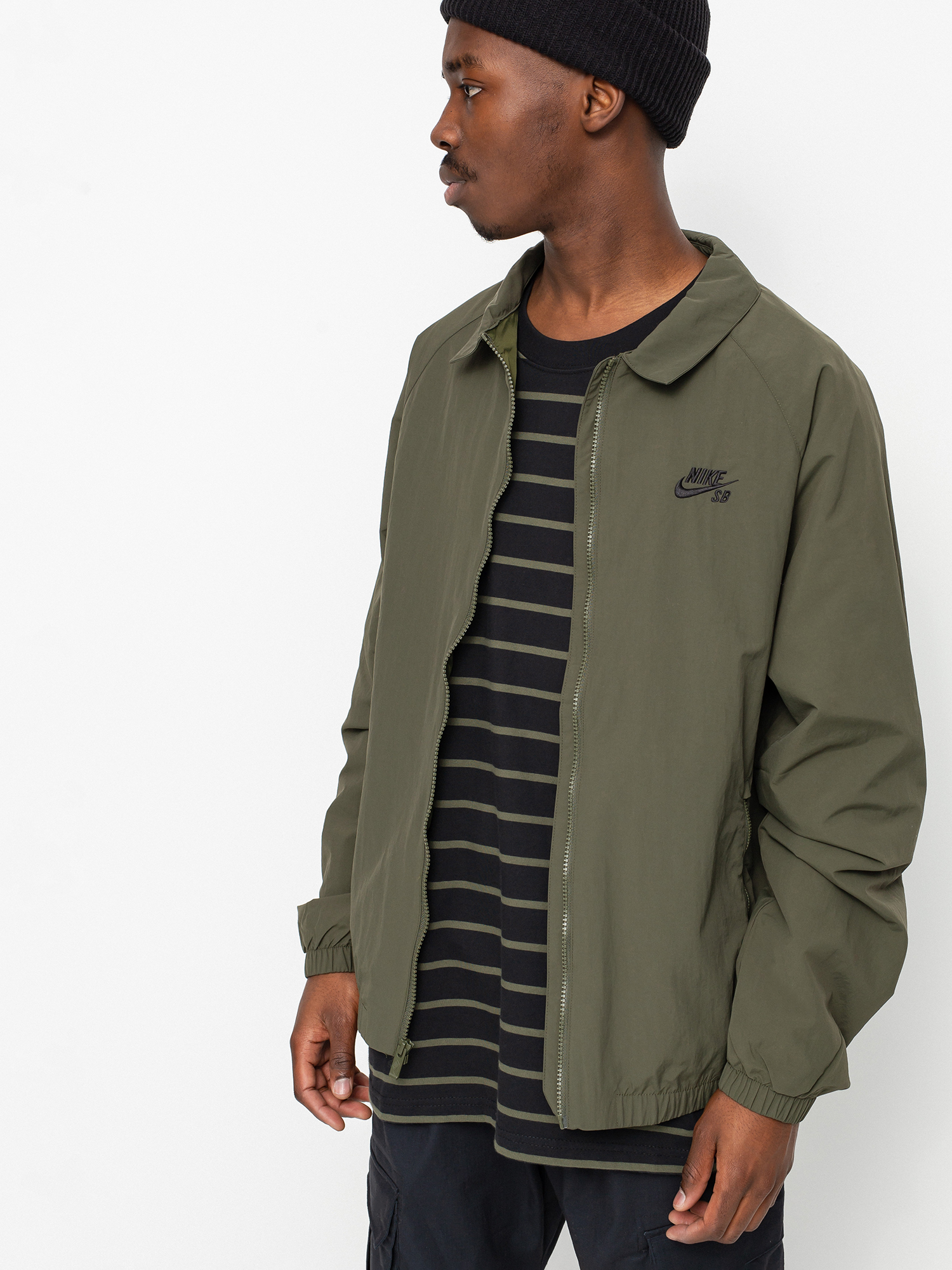Kurtka Nike SB Coach (cargo khaki/black)