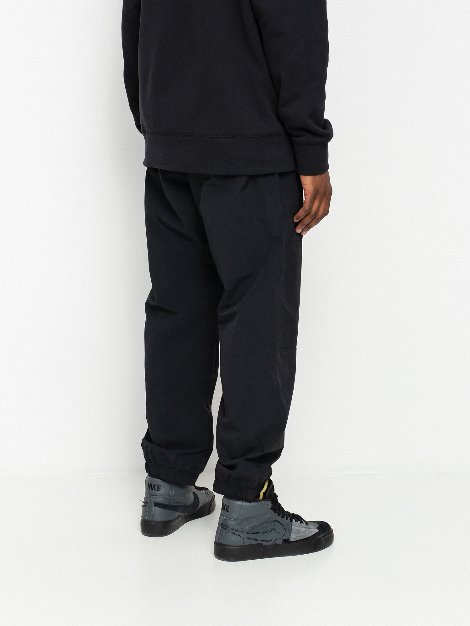 Spodnie Nike SB Left Leg Logo (black/white)