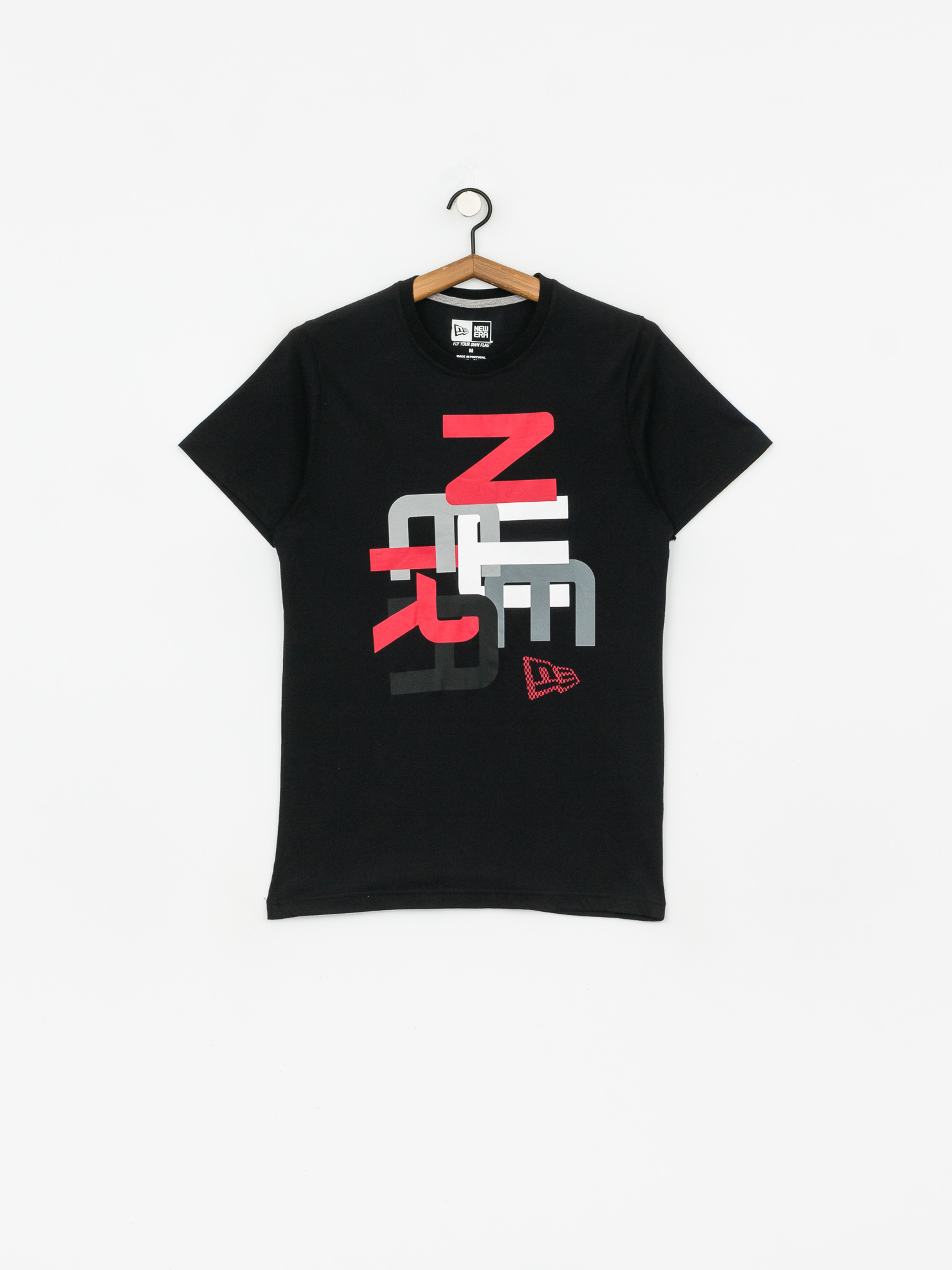 T-shirt New Era Letters (black)
