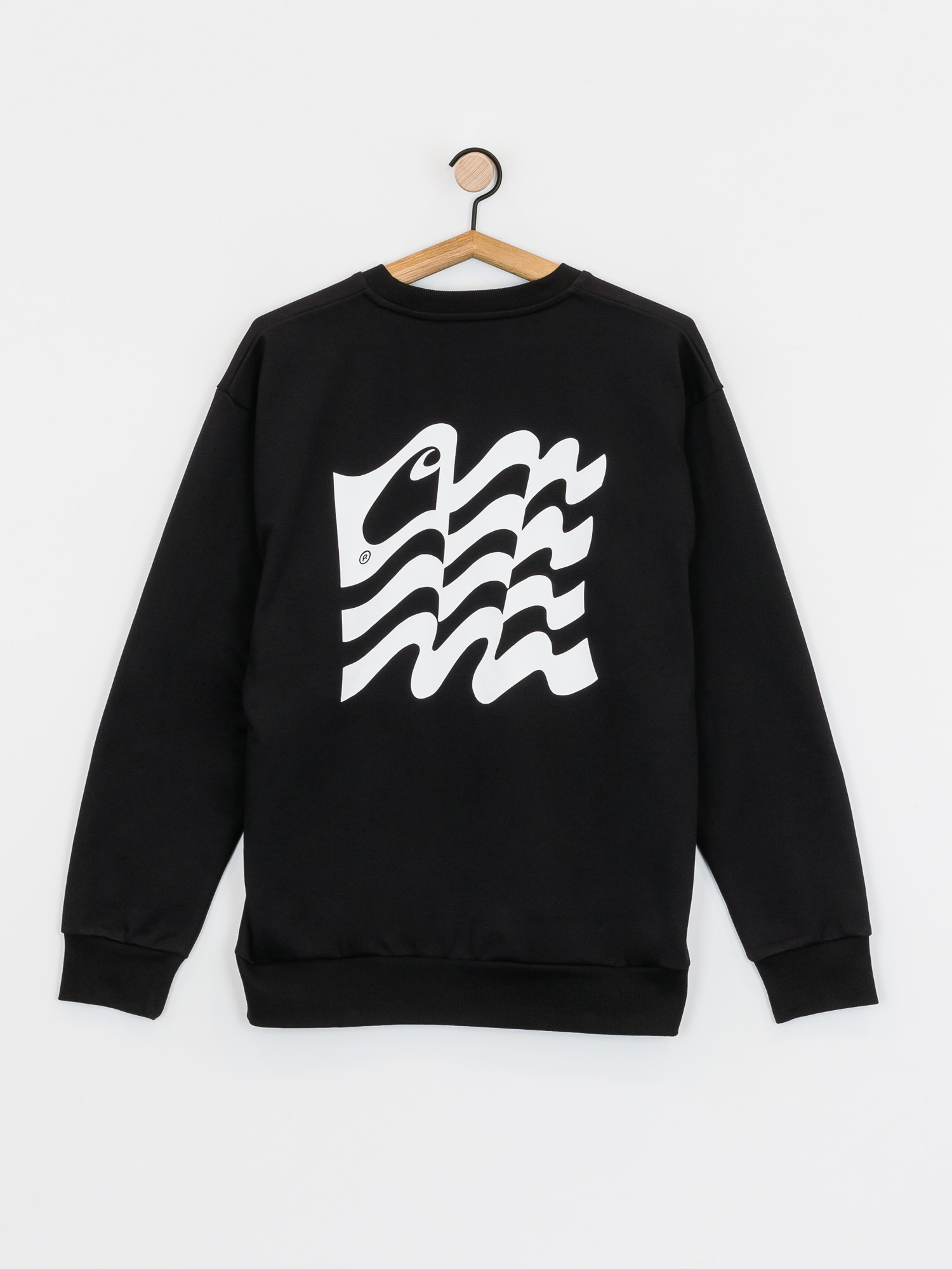 Bluza Carhartt WIP Wavy State (black/white)