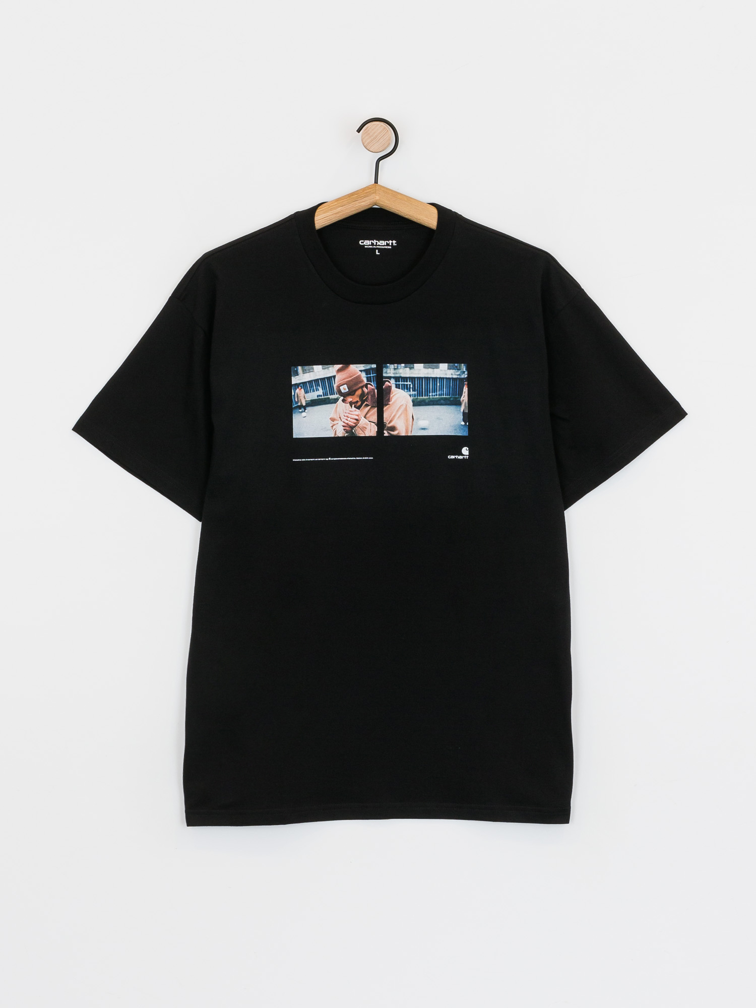 T-shirt Carhartt WIP Backyard (black)