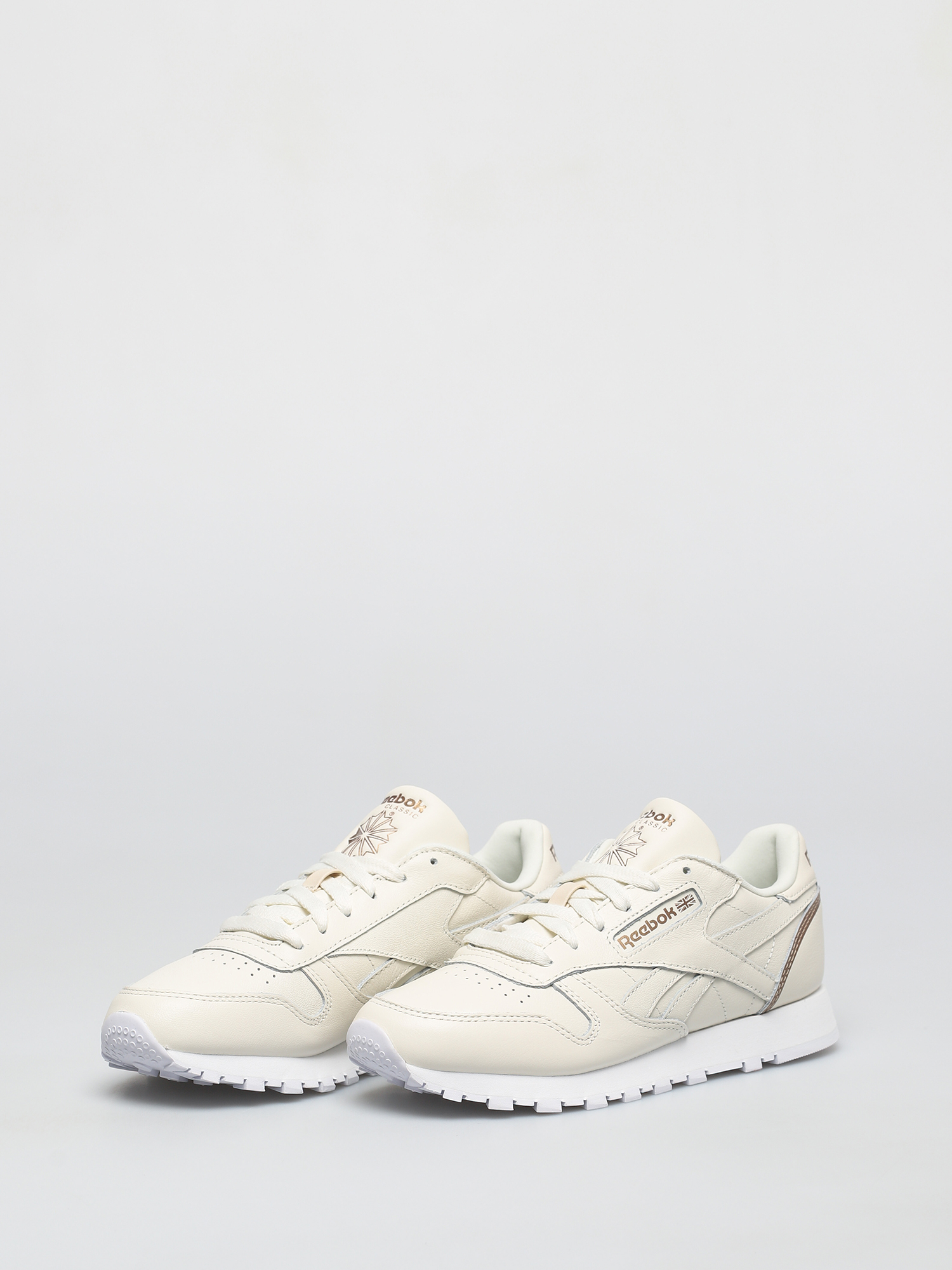 Buty Reebok Cl Lthr Wmn (chalk/golbro/ftwwht)