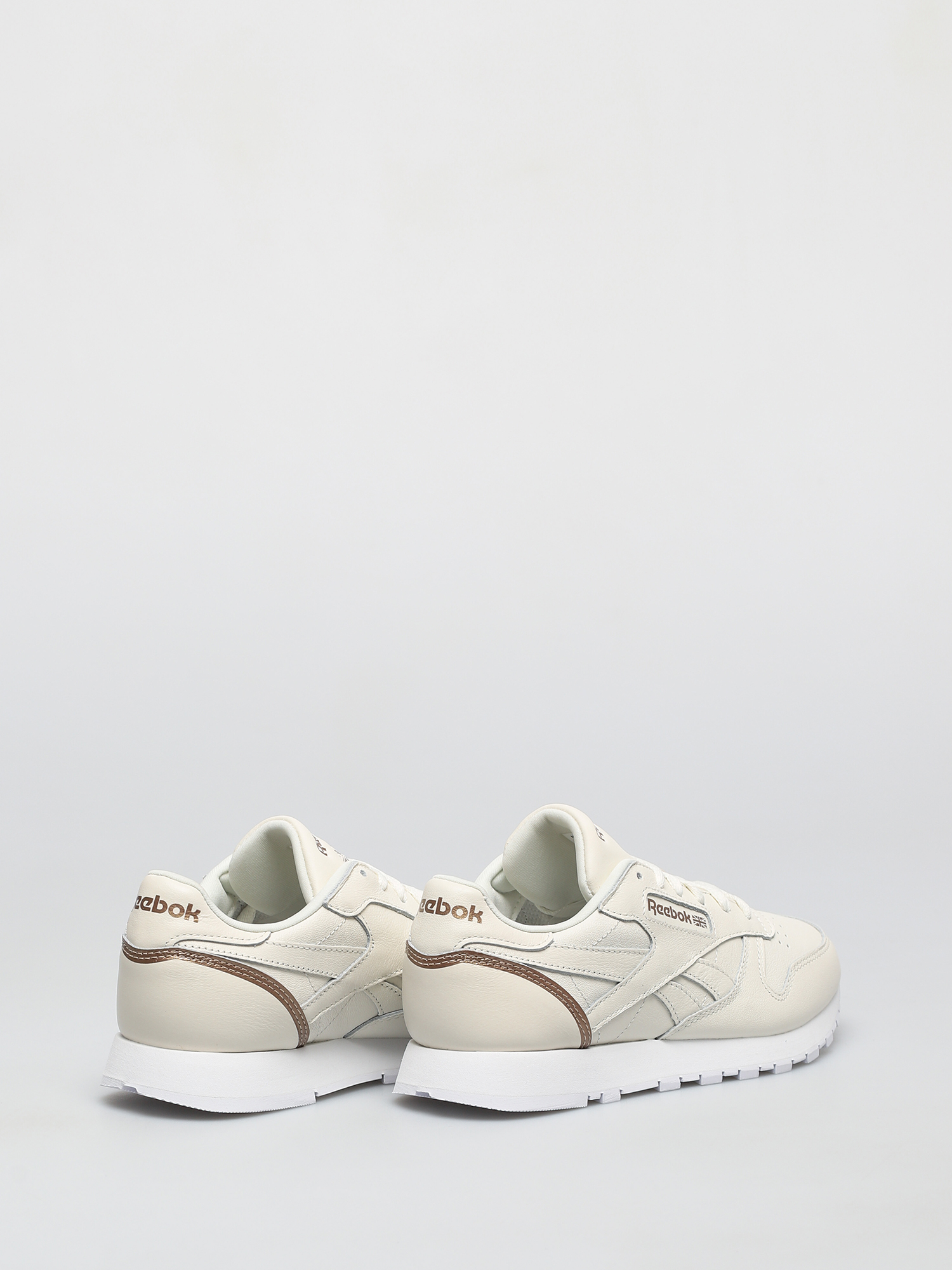 Buty Reebok Cl Lthr Wmn (chalk/golbro/ftwwht)