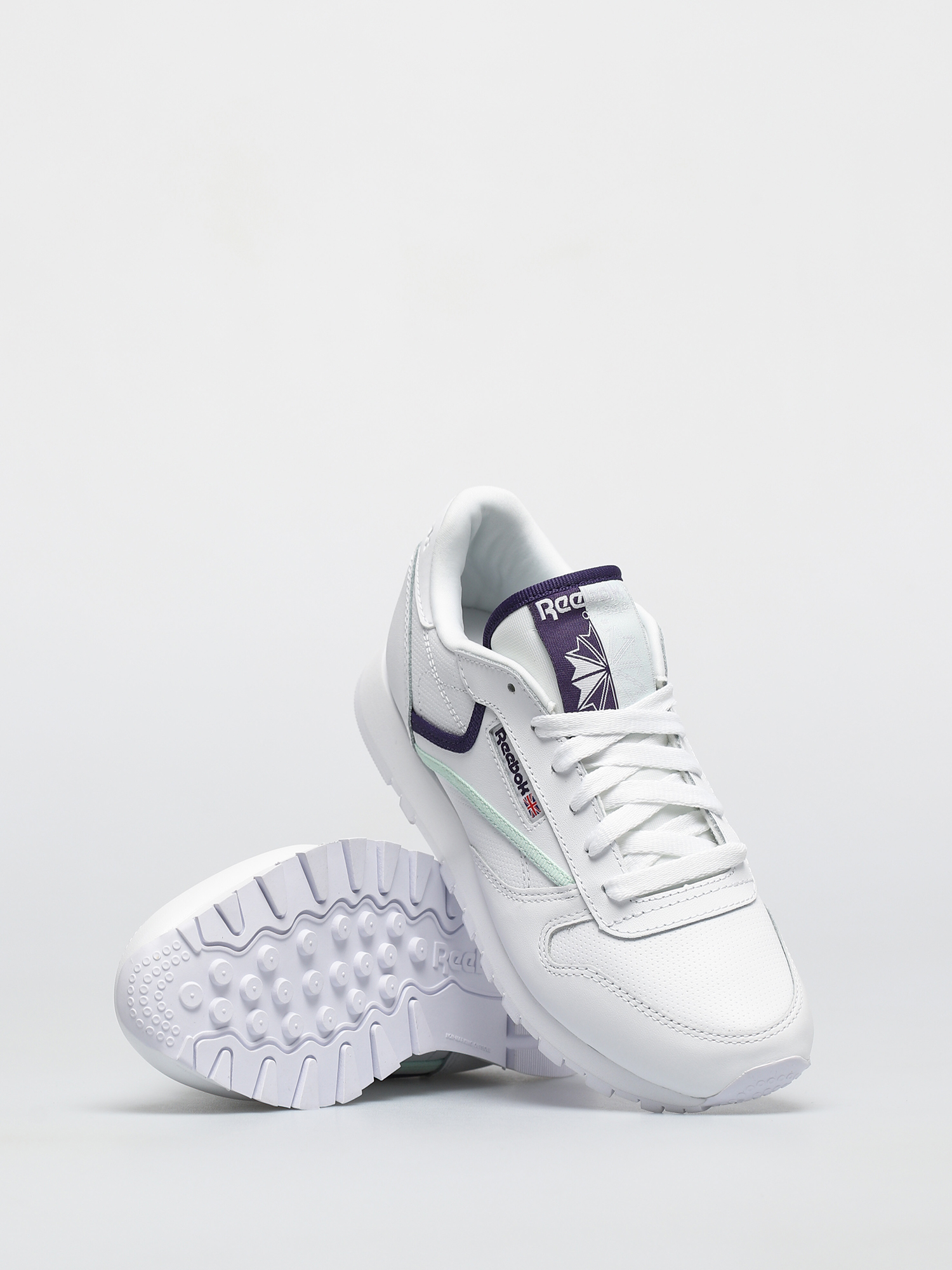 Buty Reebok Cl Lthr Wmn (cblack/carbon/vecred)