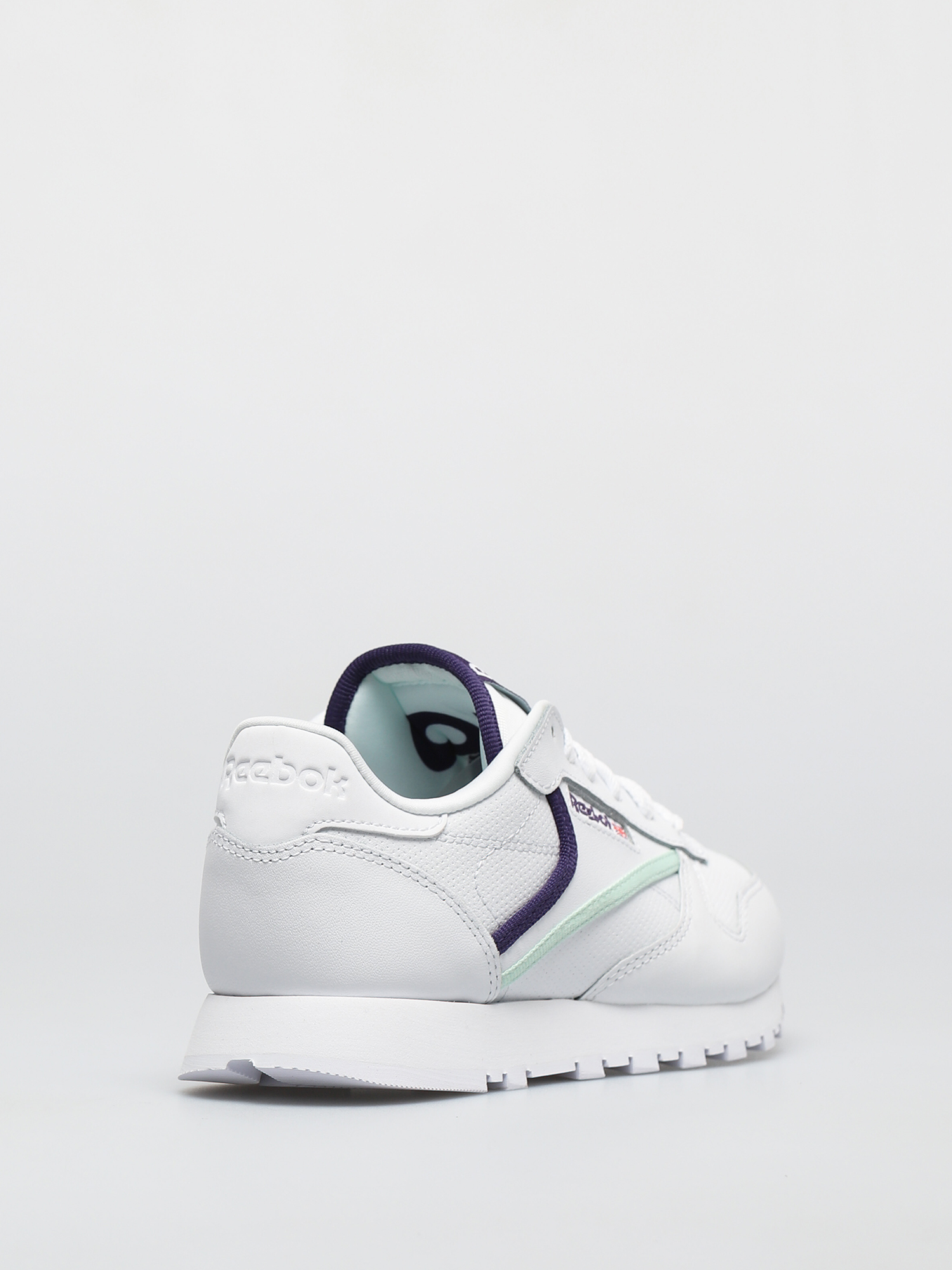 Buty Reebok Cl Lthr Wmn (cblack/carbon/vecred)