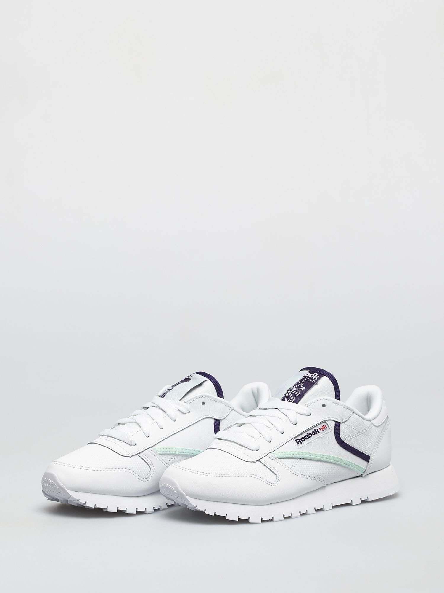 Buty Reebok Cl Lthr Wmn (cblack/carbon/vecred)