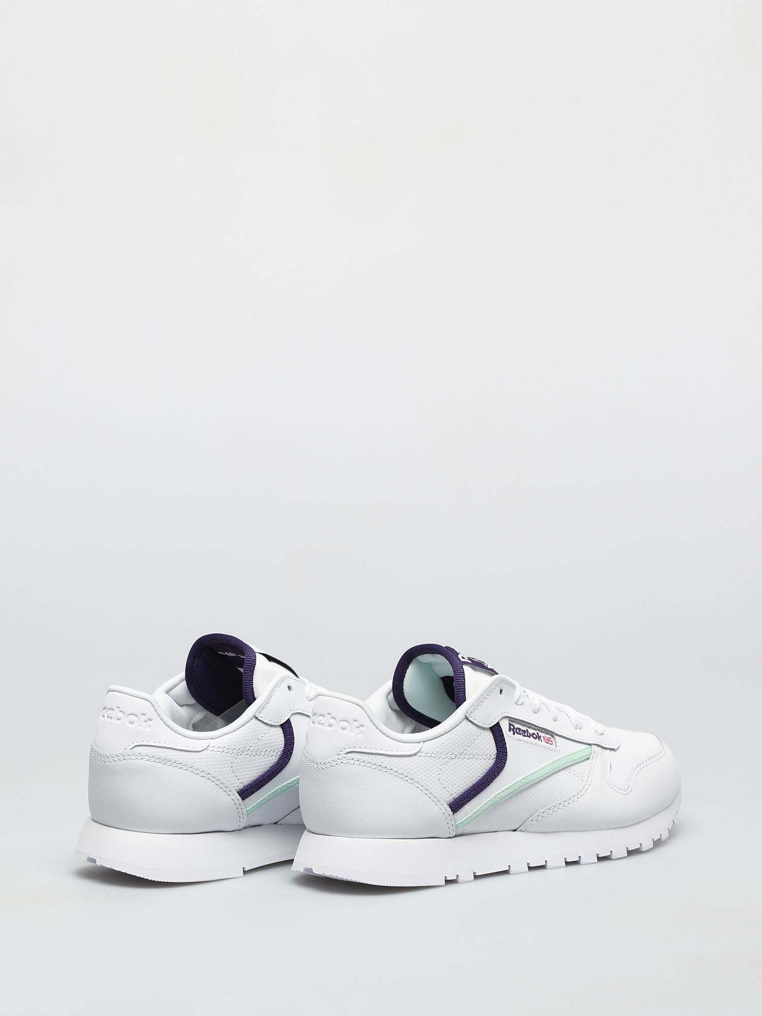 Buty Reebok Cl Lthr Wmn (cblack/carbon/vecred)