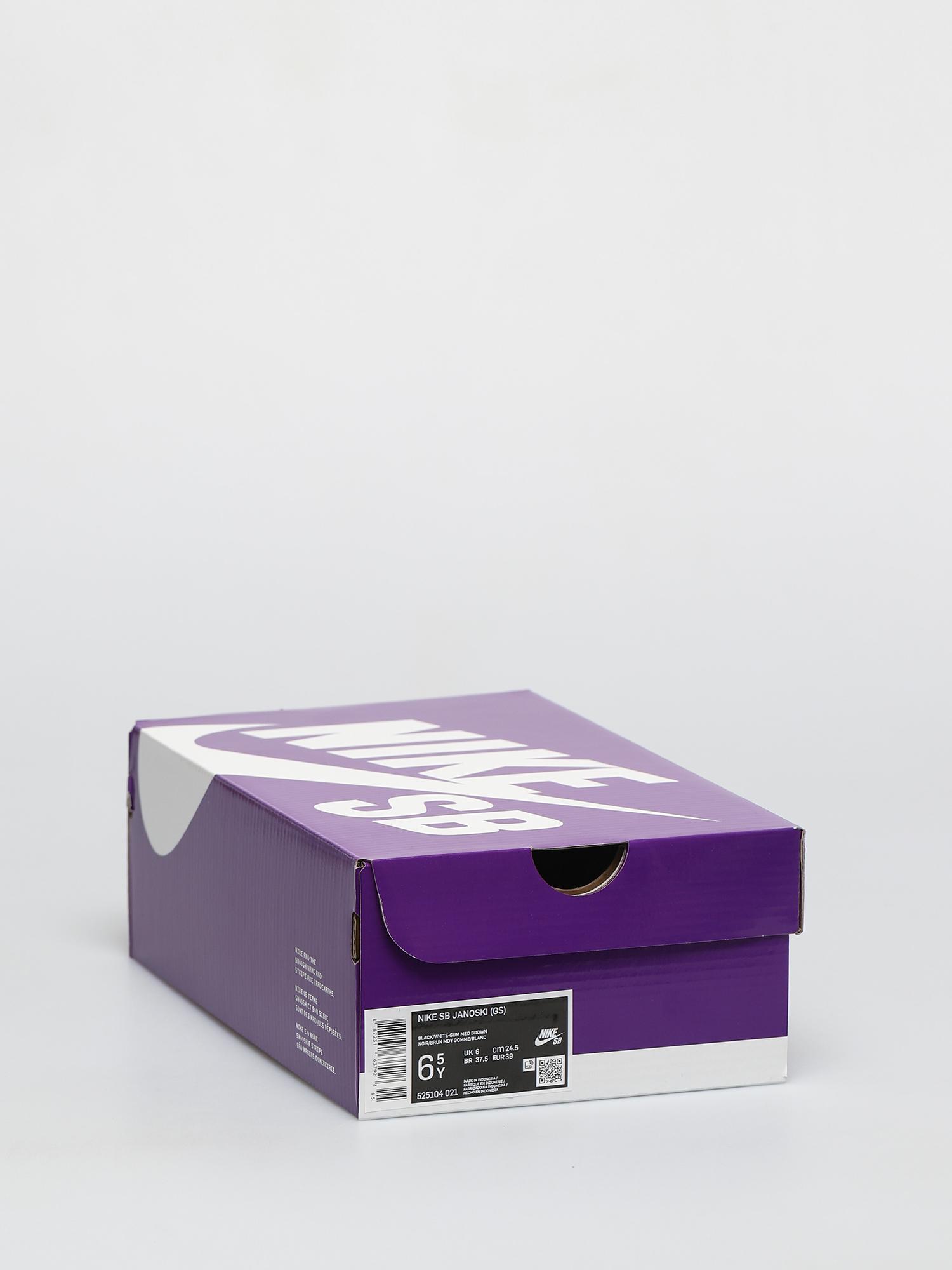 Buty dziecięce Nike SB Stefan Janoski GS (black/white gum med brown)