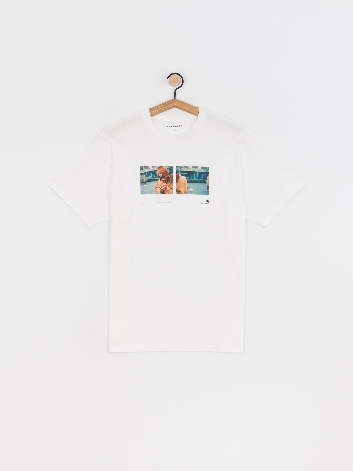 T-shirt Carhartt WIP Backyard (white)