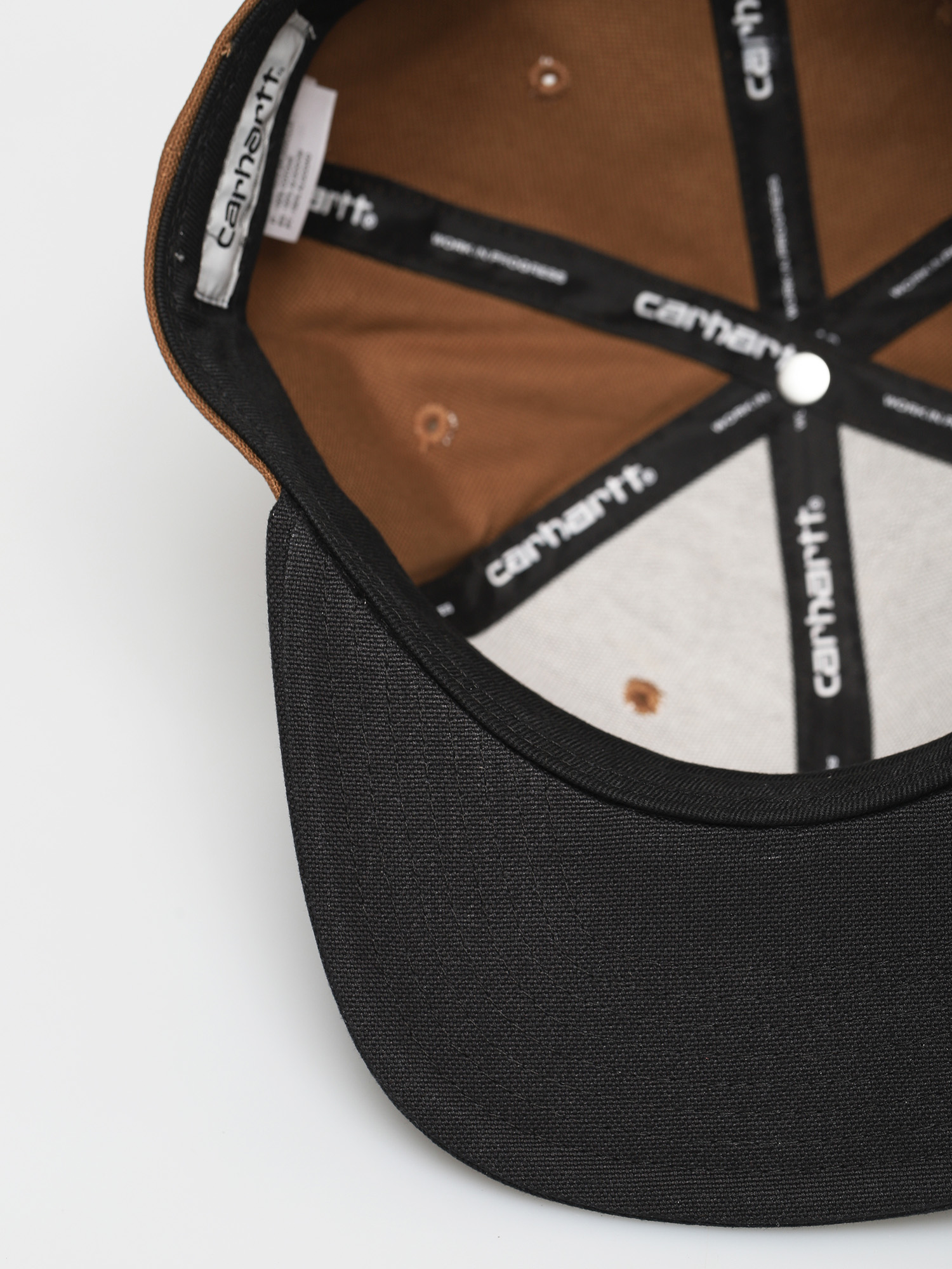 Czapka z daszkiem Carhartt WIP Logo ZD (hamilton brown/black)