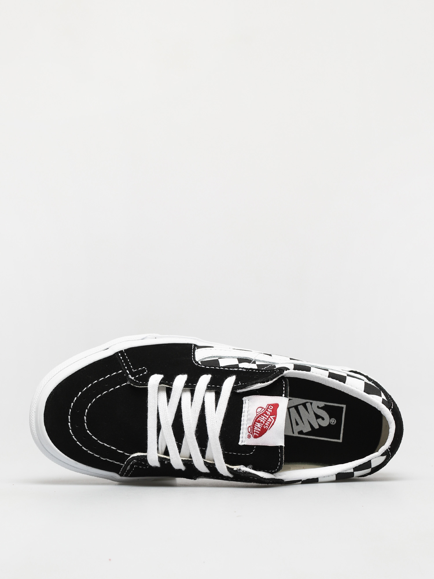 Buty Vans Sk8 Low (canvas/suede black/checkerboard)