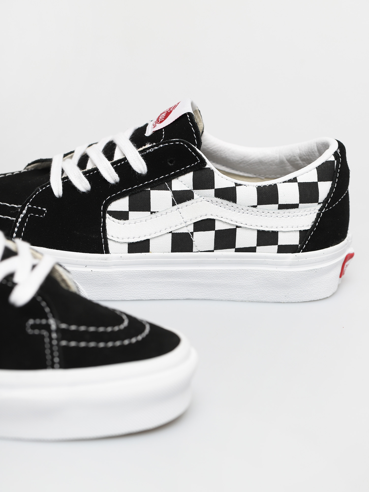 Buty Vans Sk8 Low (canvas/suede black/checkerboard)