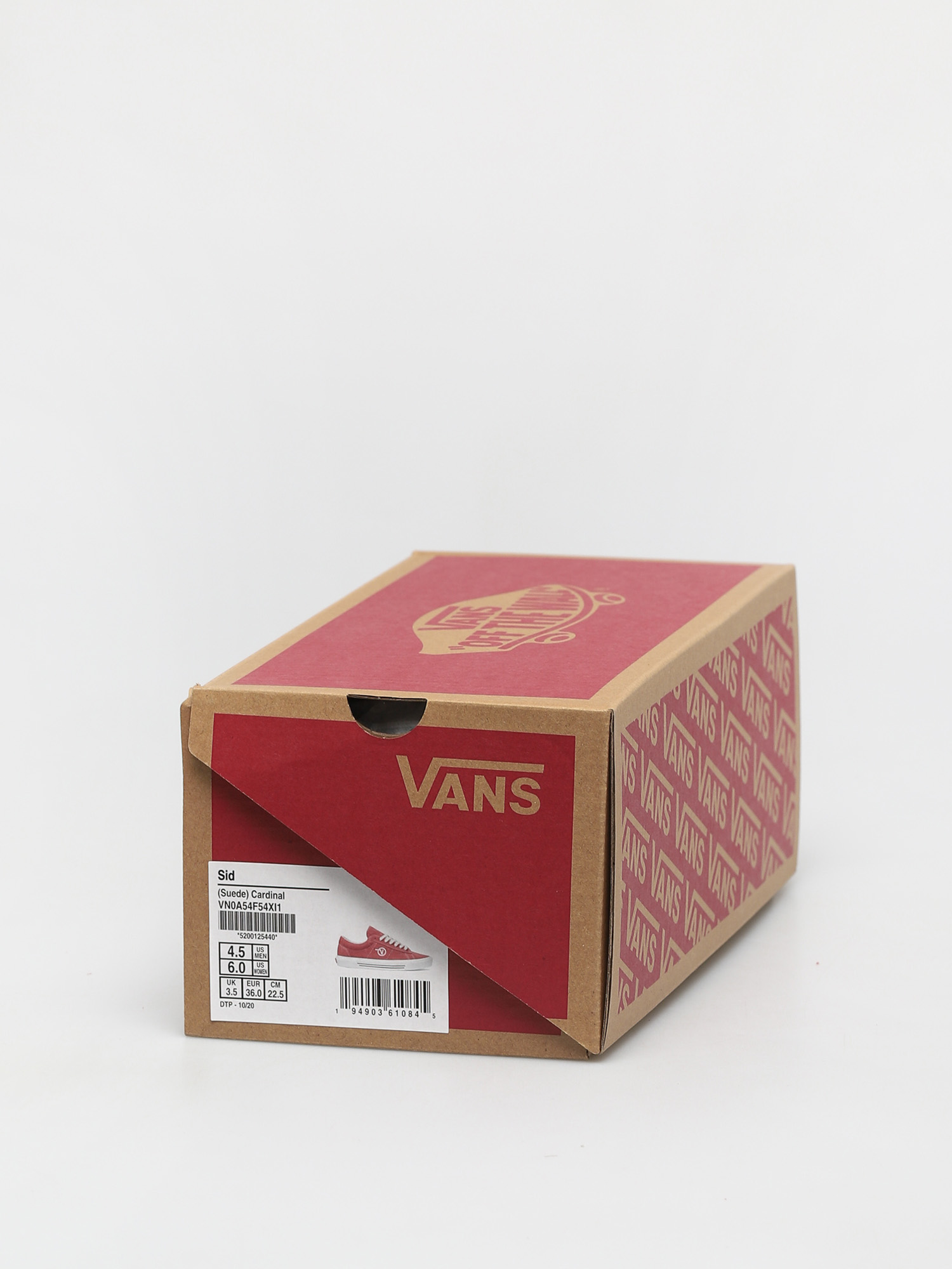 Buty Vans Sid (suede cardinal)