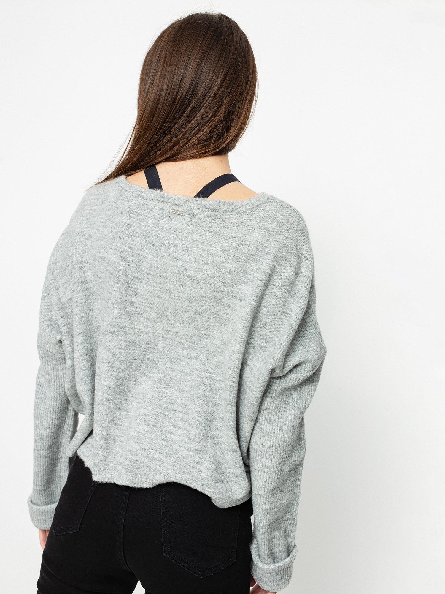Sweter Volcom Take Me Far Away HD Wmn (heather grey)