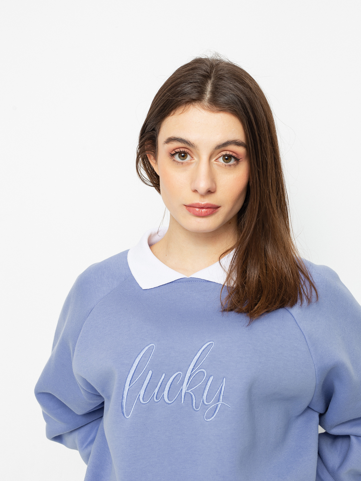 Bluza Local Heroes Lucky Collar Raglan Wmn (blueberry)
