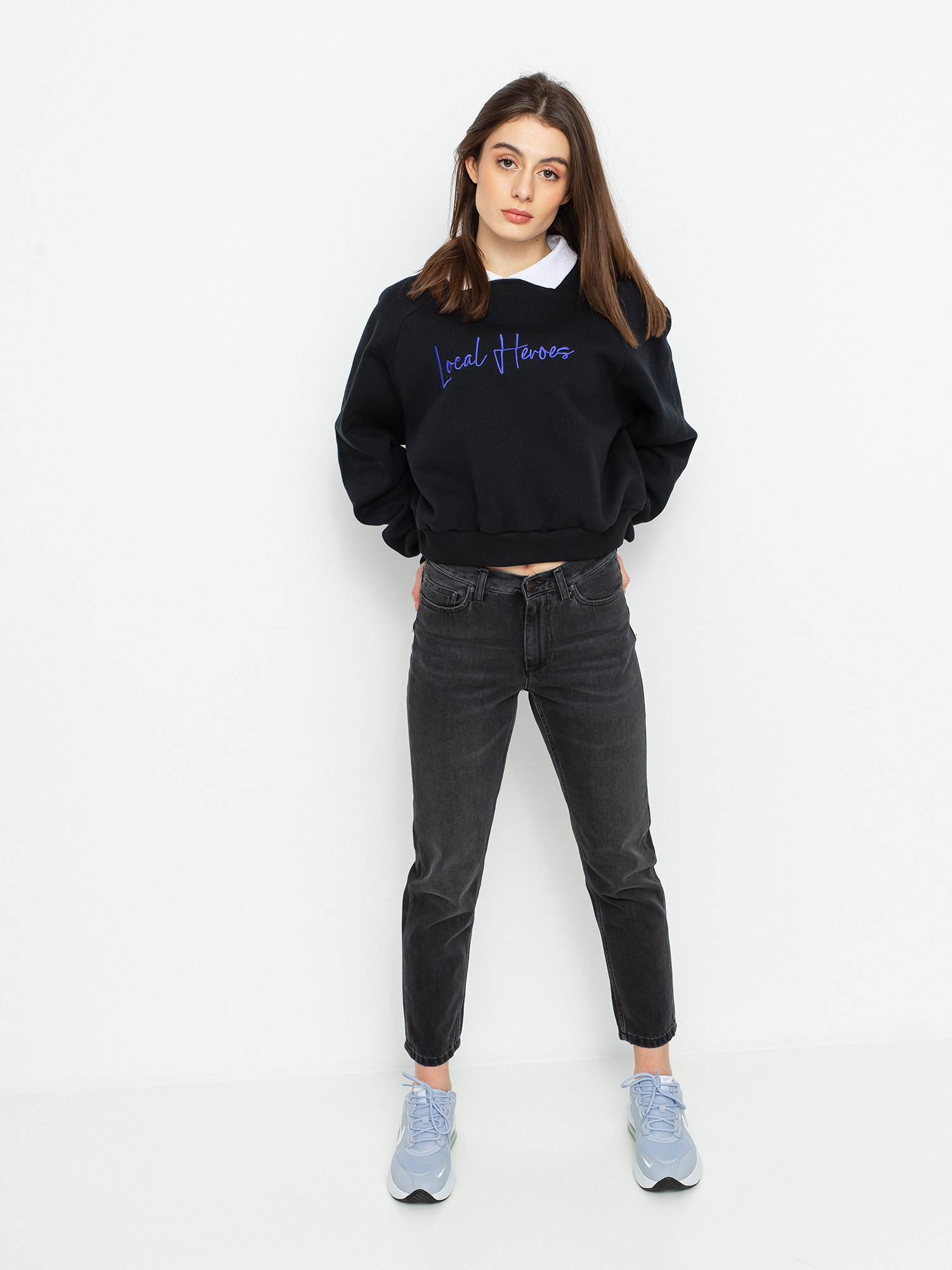 Bluza Local Heroes Lh Collar Raglan Wmn (black)