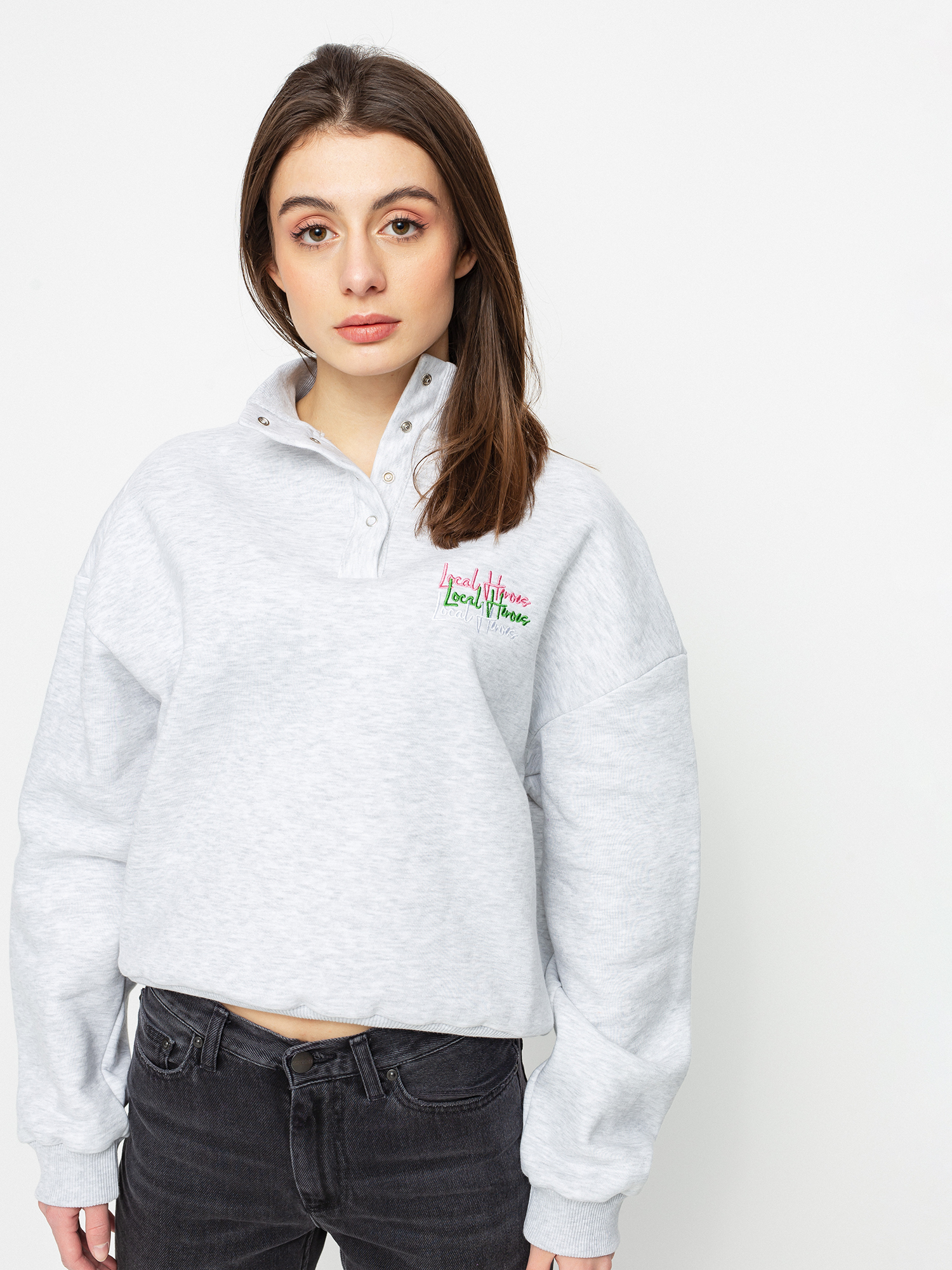 Bluza Local Heroes Lh Sorbet Turtleneck Wmn (grey)