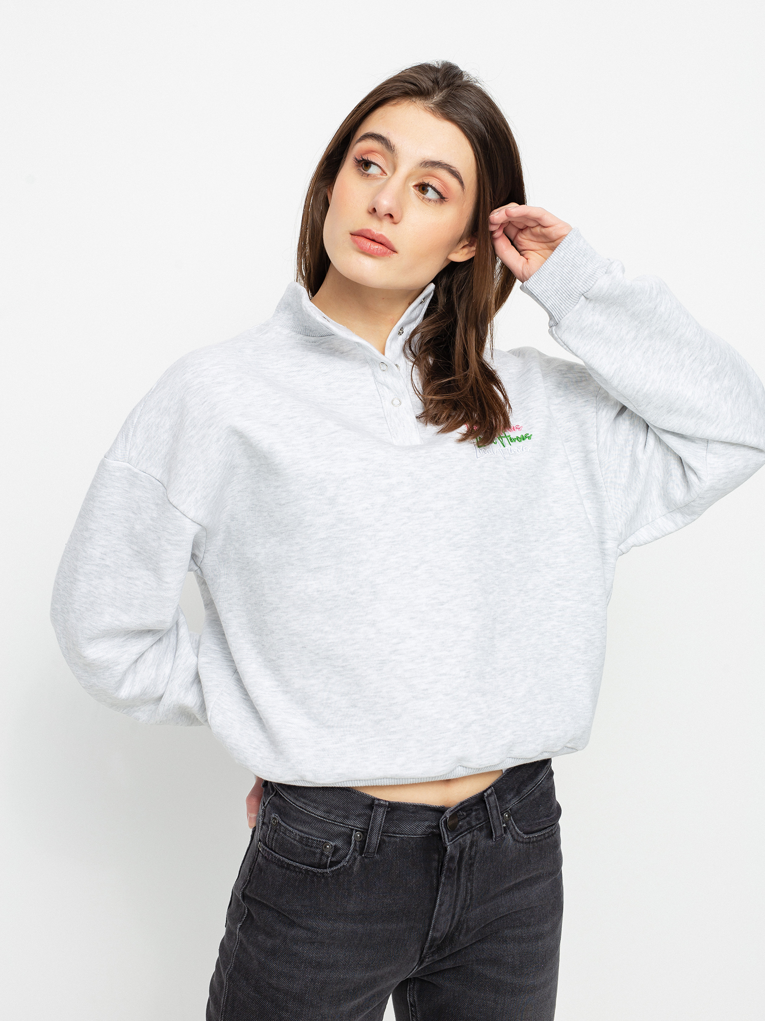 Bluza Local Heroes Lh Sorbet Turtleneck Wmn (grey)