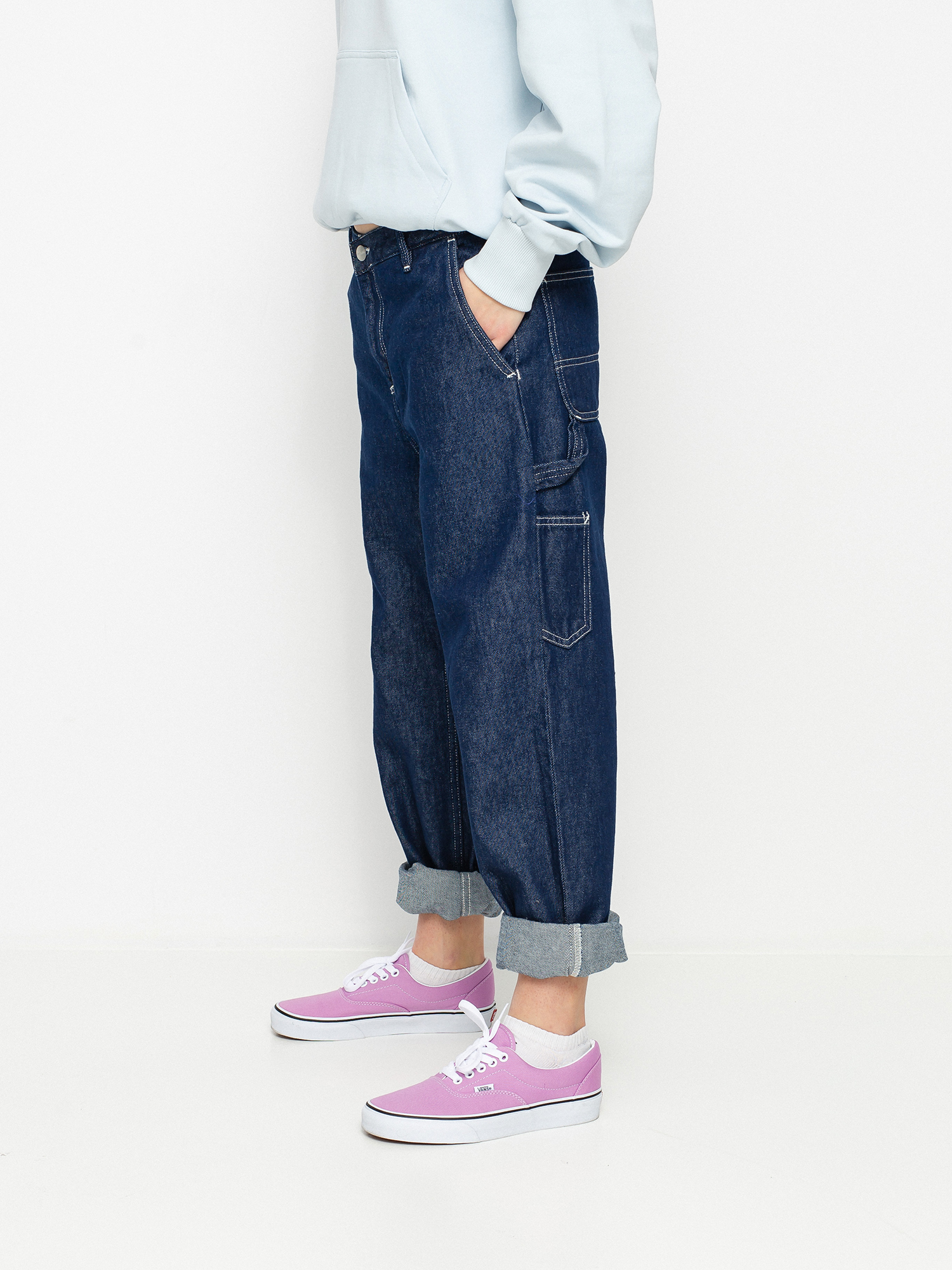 Spodnie Carhartt WIP Pierce Wmn (blue)