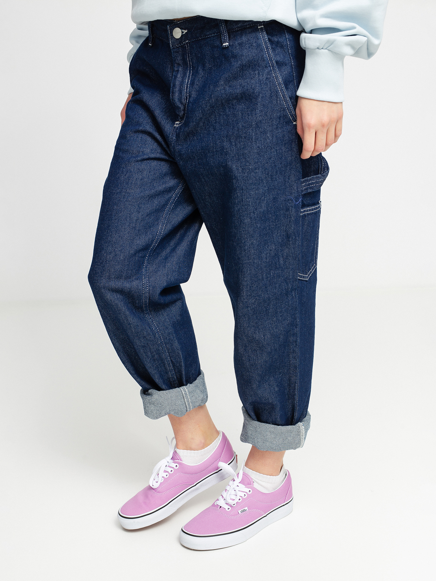 Spodnie Carhartt WIP Pierce Wmn (blue)