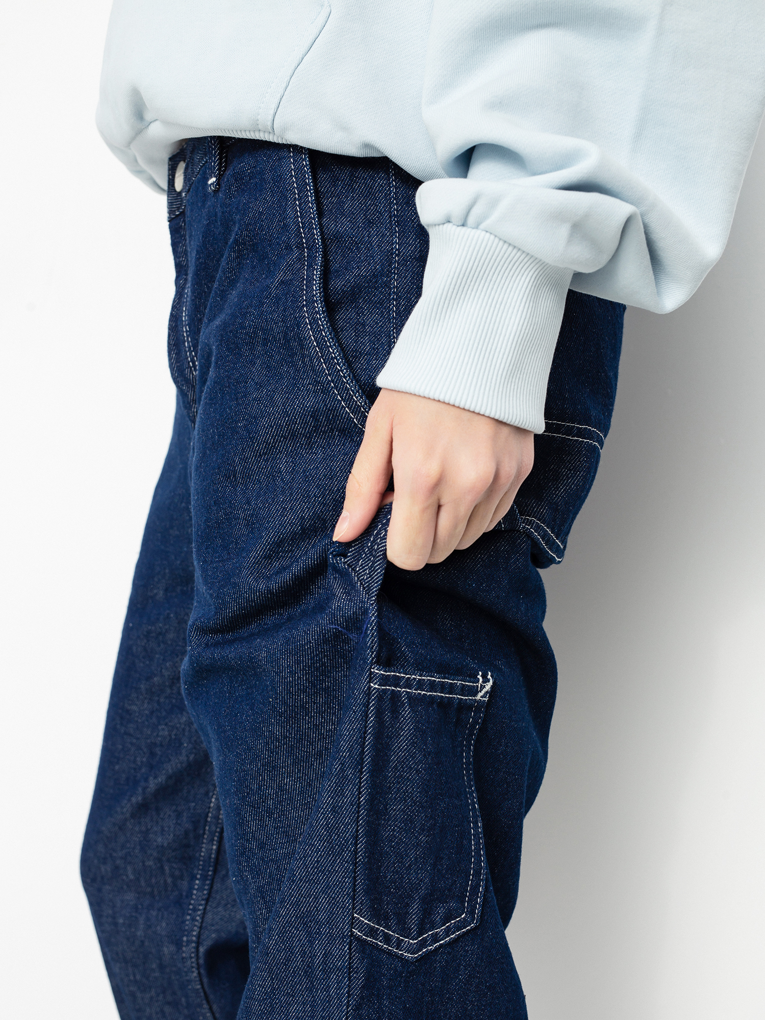 Spodnie Carhartt WIP Pierce Wmn (blue)