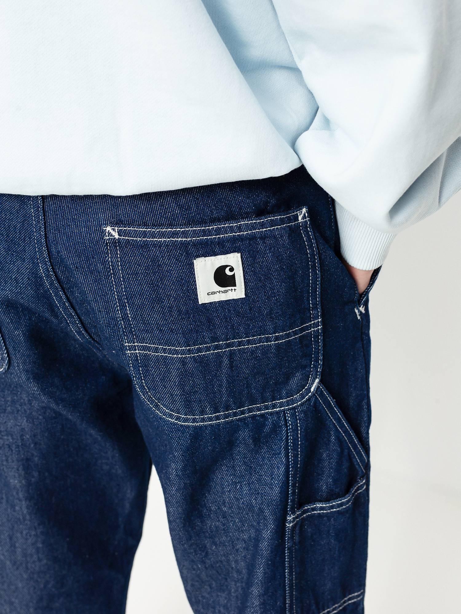 Spodnie Carhartt WIP Pierce Wmn (blue)