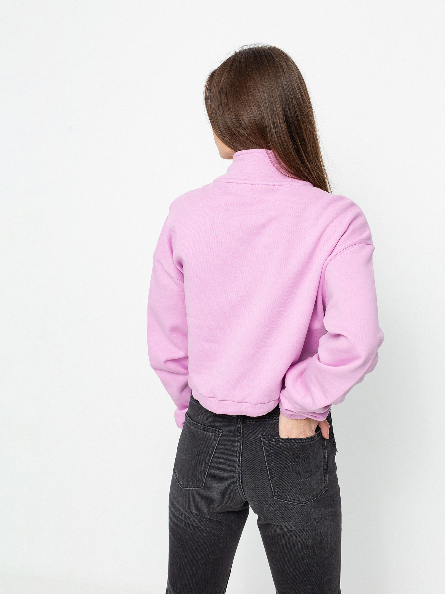 Bluza Vans Left Chest Half Zip Wmn (orchid)