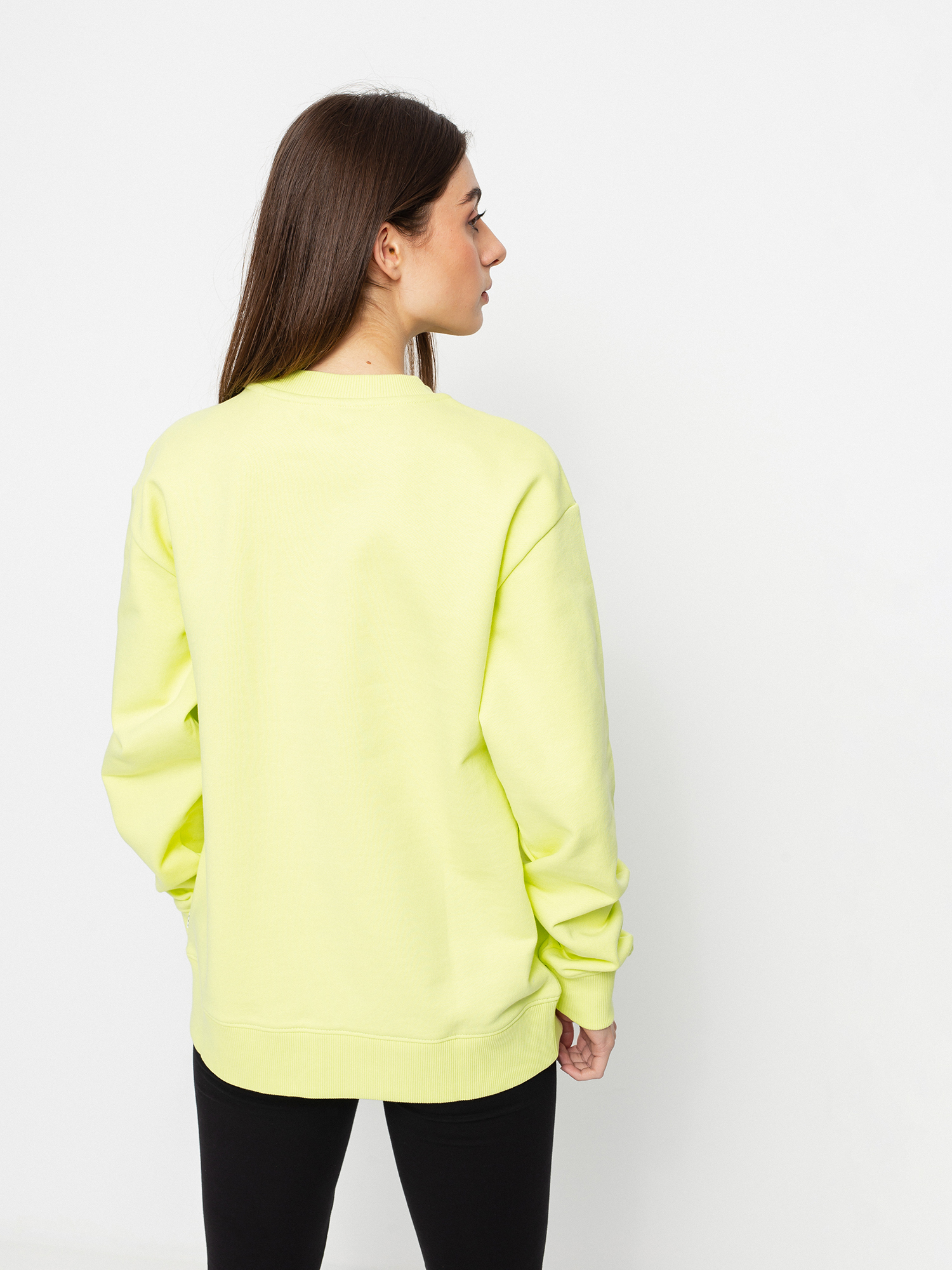 Bluza Vans Flying V Bf Ft Crew Wmn (sunny lime)