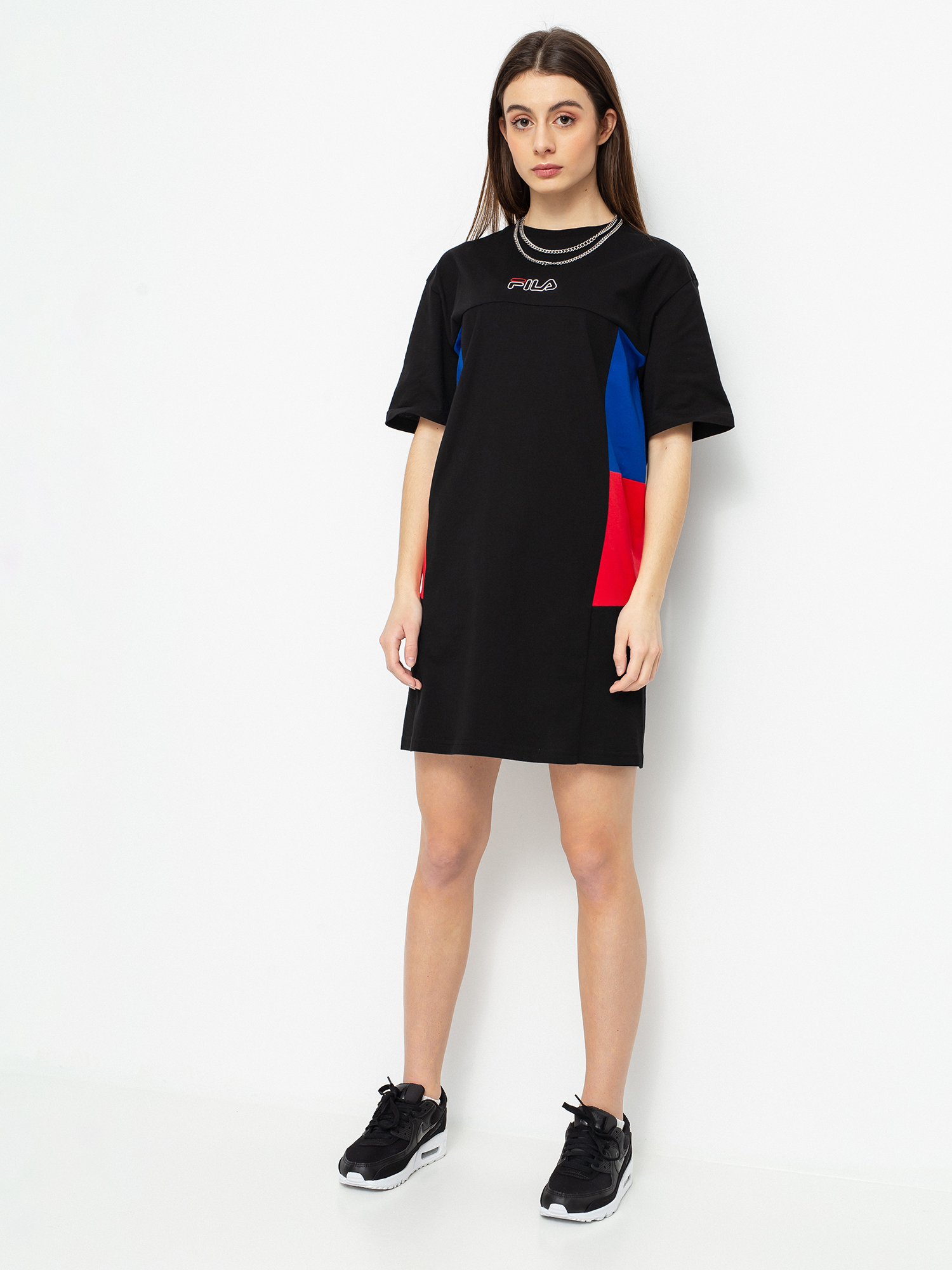 Sukienka Fila Jadyn Blocked Wmn (black surf)