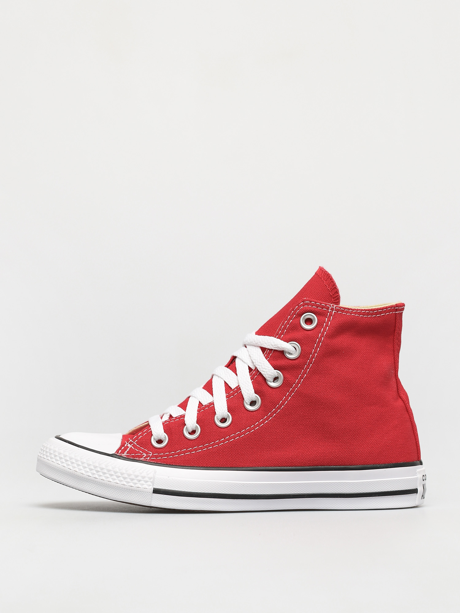 Red on sale converse heels