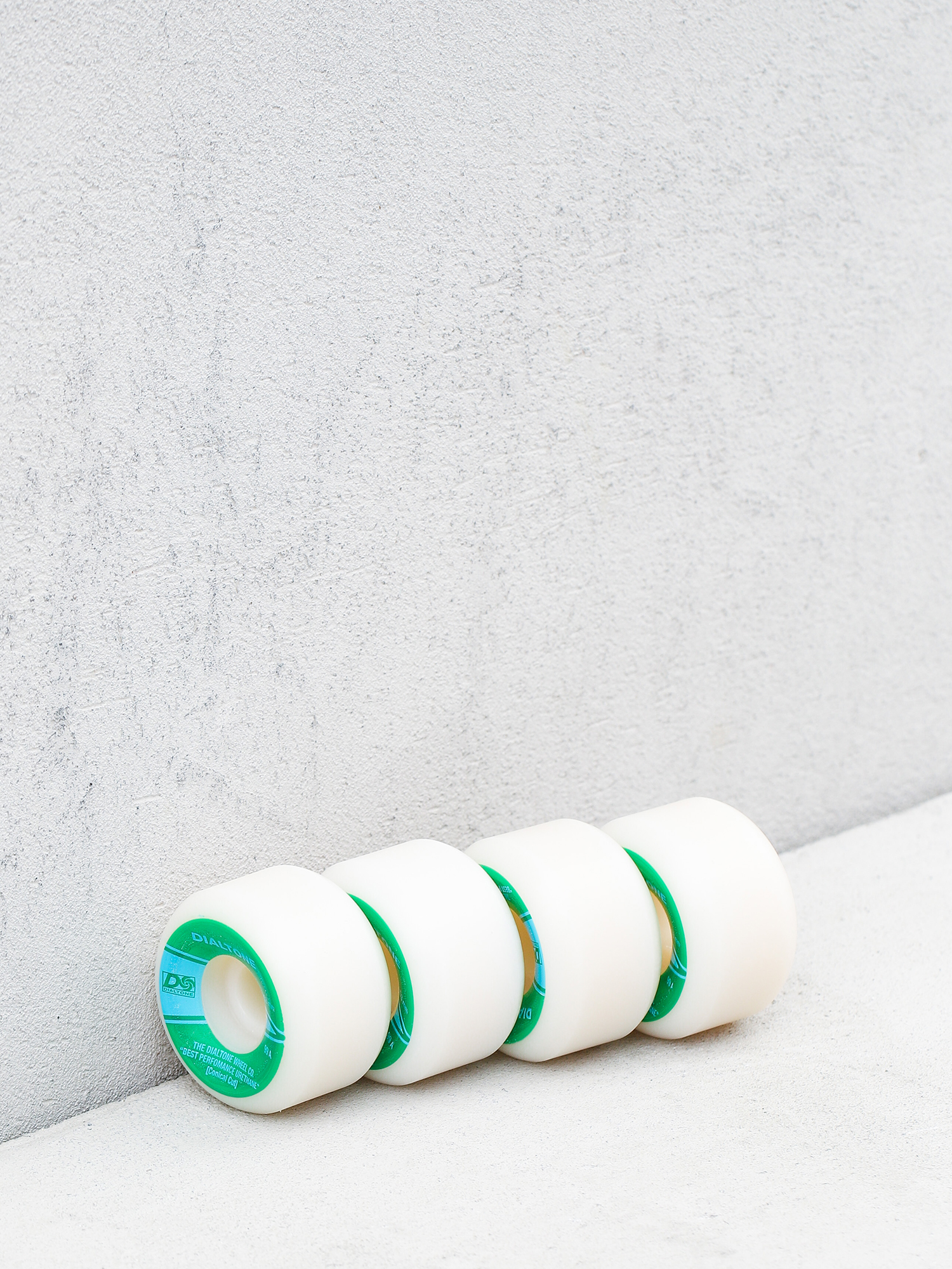 Kółka Dial Tone Atlantic Conical Cut (white/green)