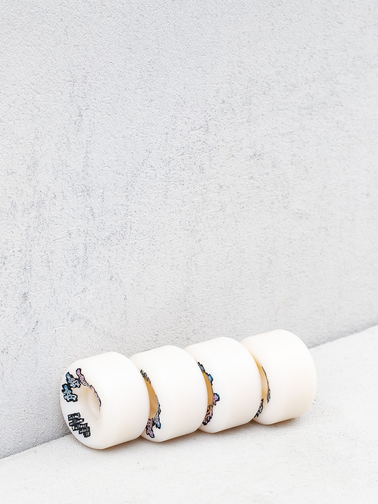 Kółka Dial Tone Williams Doodles Conical (white)